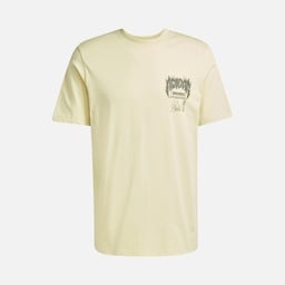 adidas Sportswear Q12 Trefoil Series Fashion Elevated Bright Oversized Graphics Short-Sleeve Erkek Tişört