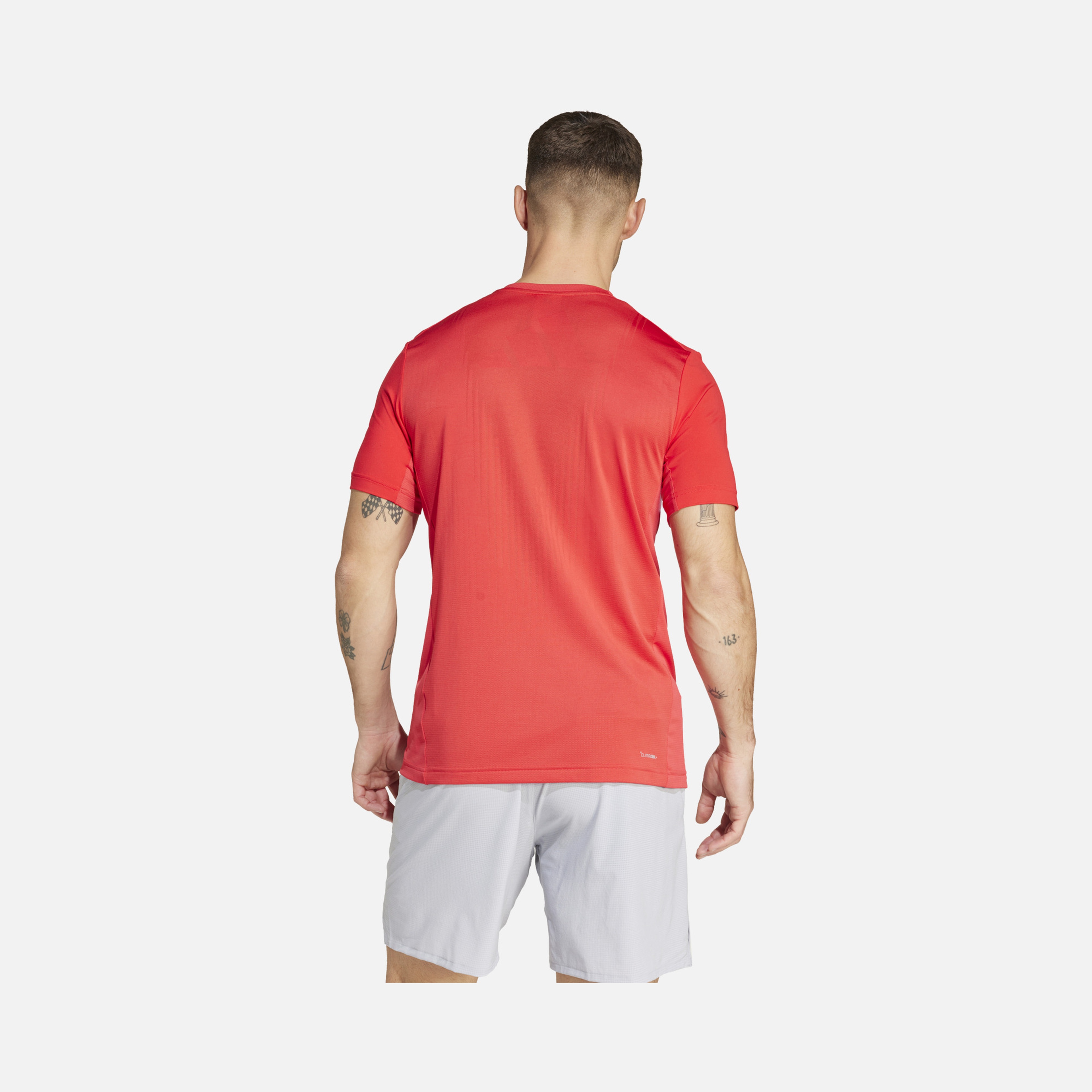 adidas Climacool+ Airchill Innovative Brrr° Fabric Slim Cut Gym & Training Short-Sleeve Erkek Tişört