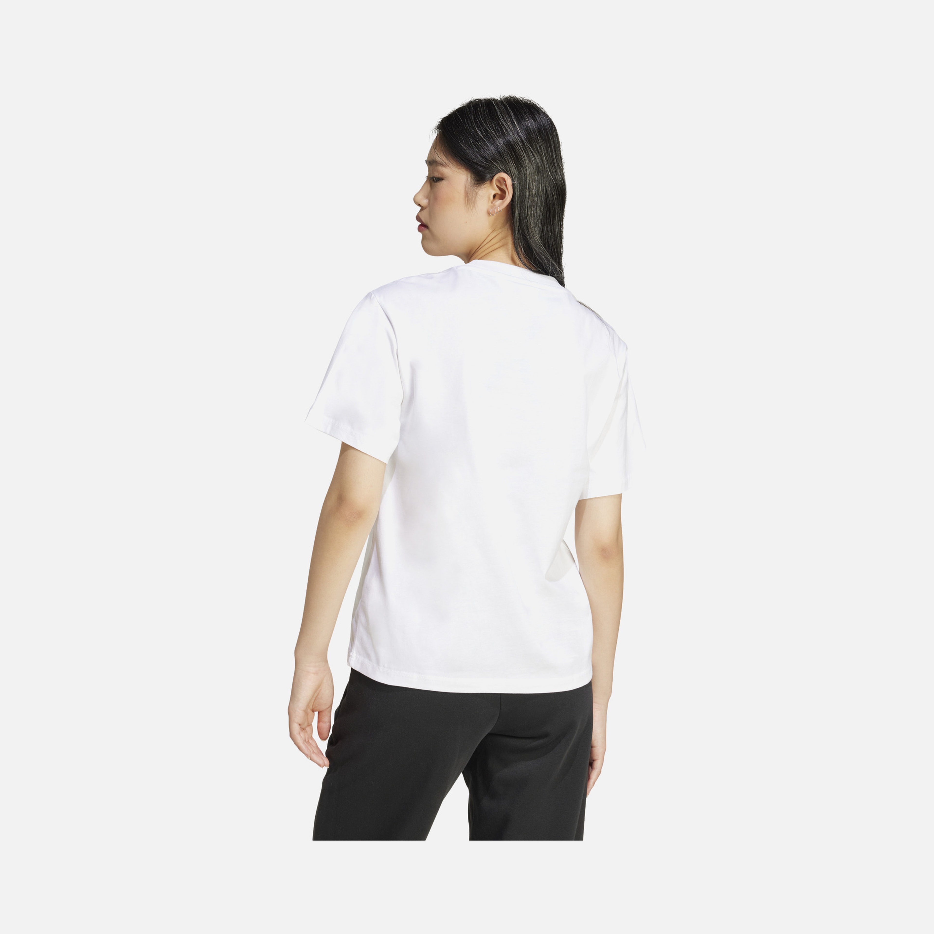 adidas Sportswear Essentials Small Logo Cotton Crew Neck Short-Sleeve Kadın Tişört