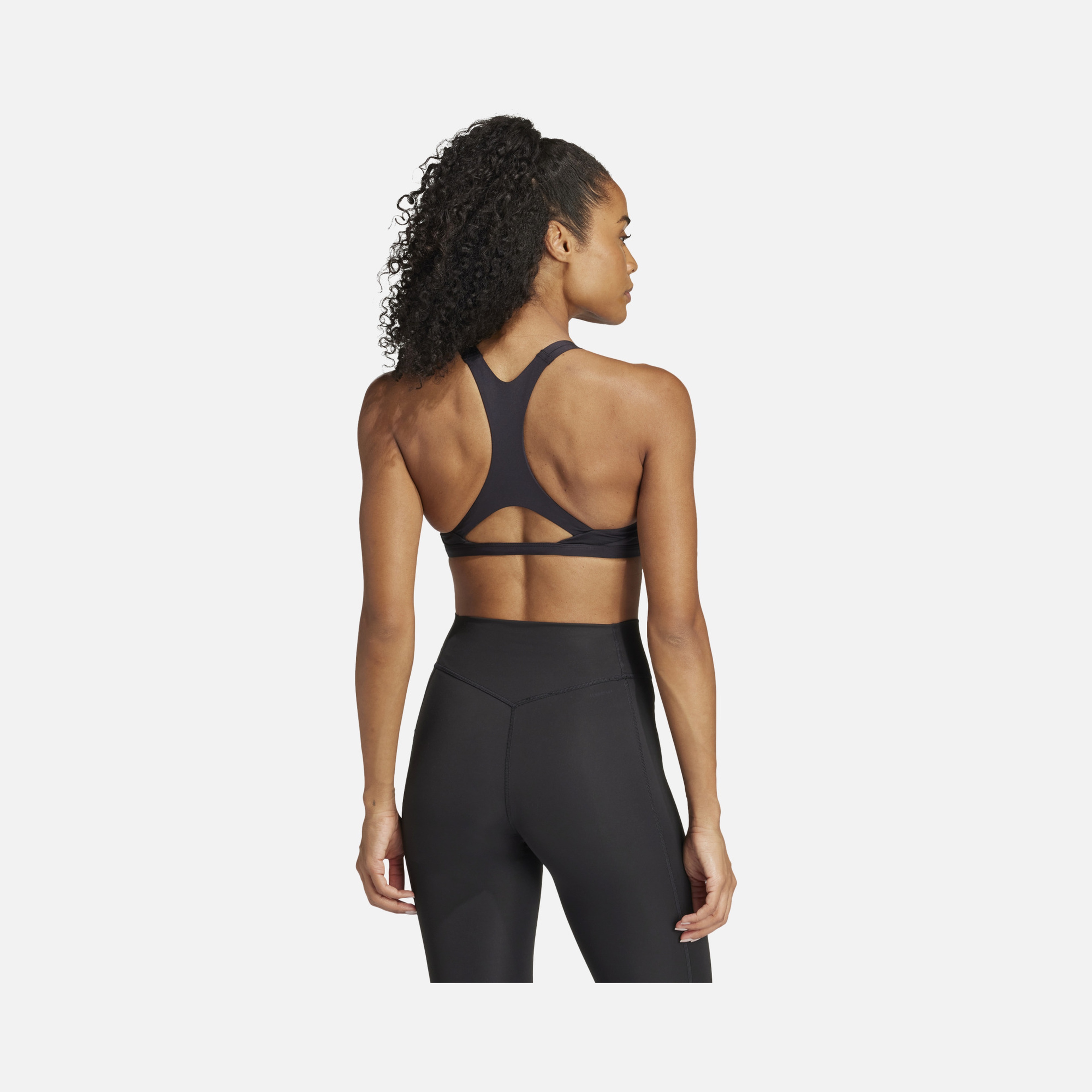 adidas AEROREADY Aeroimpact Luxe Adiflex Fabric Light-Support Removable Padding Training Kadın Bra