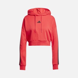 adidas Sportswear Essentials 3-Stripes French Terry Crop Hooded Kadın Sweatshirt