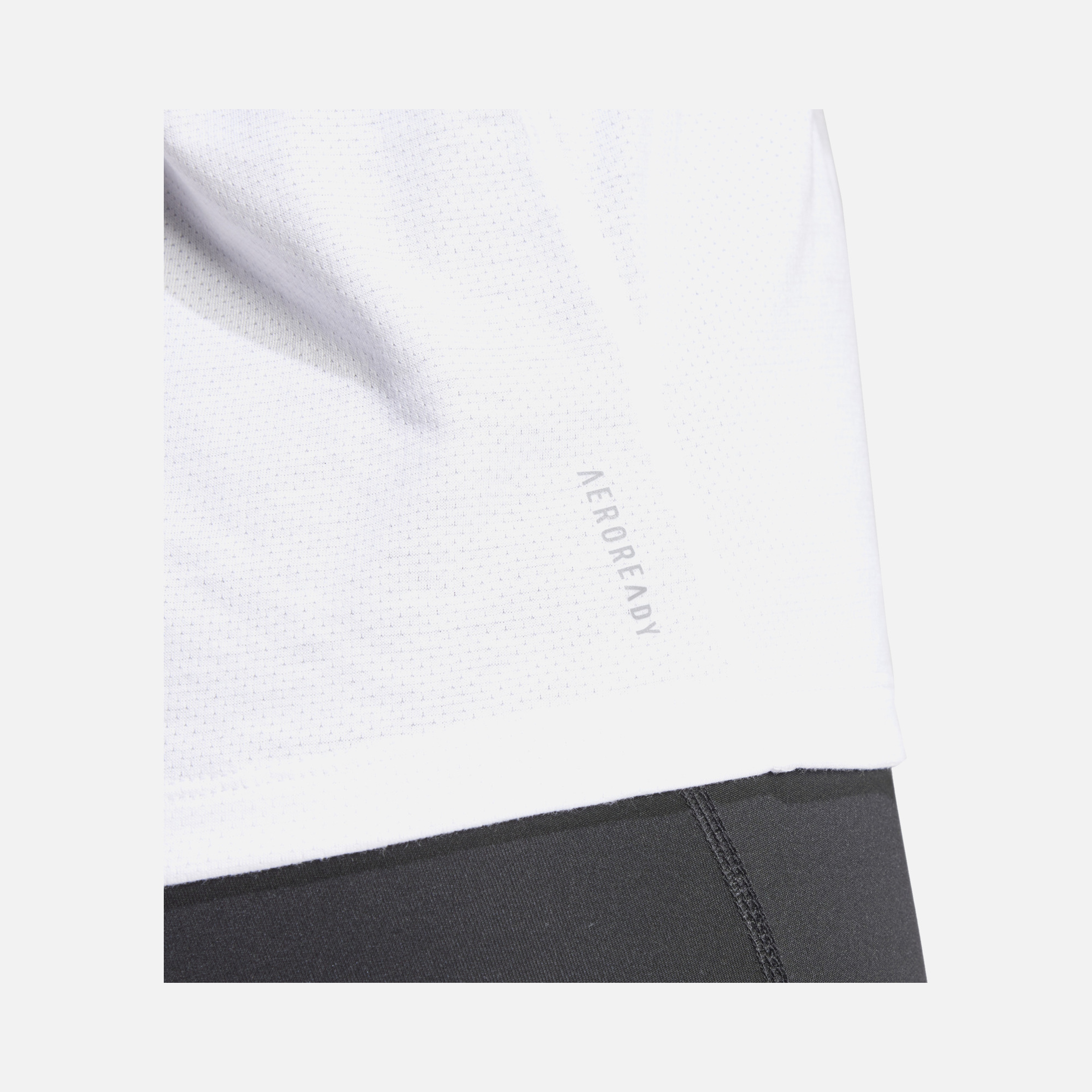 adidas AEROREADY Own the Run 3-Stripes Running Short-Sleeve Kadın Tişört