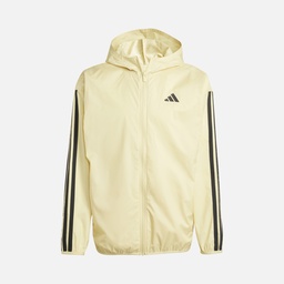 adidas Essentials 3-Stripes Windbreaker Full-Zip Adjustable Hooded Erkek Ceket
