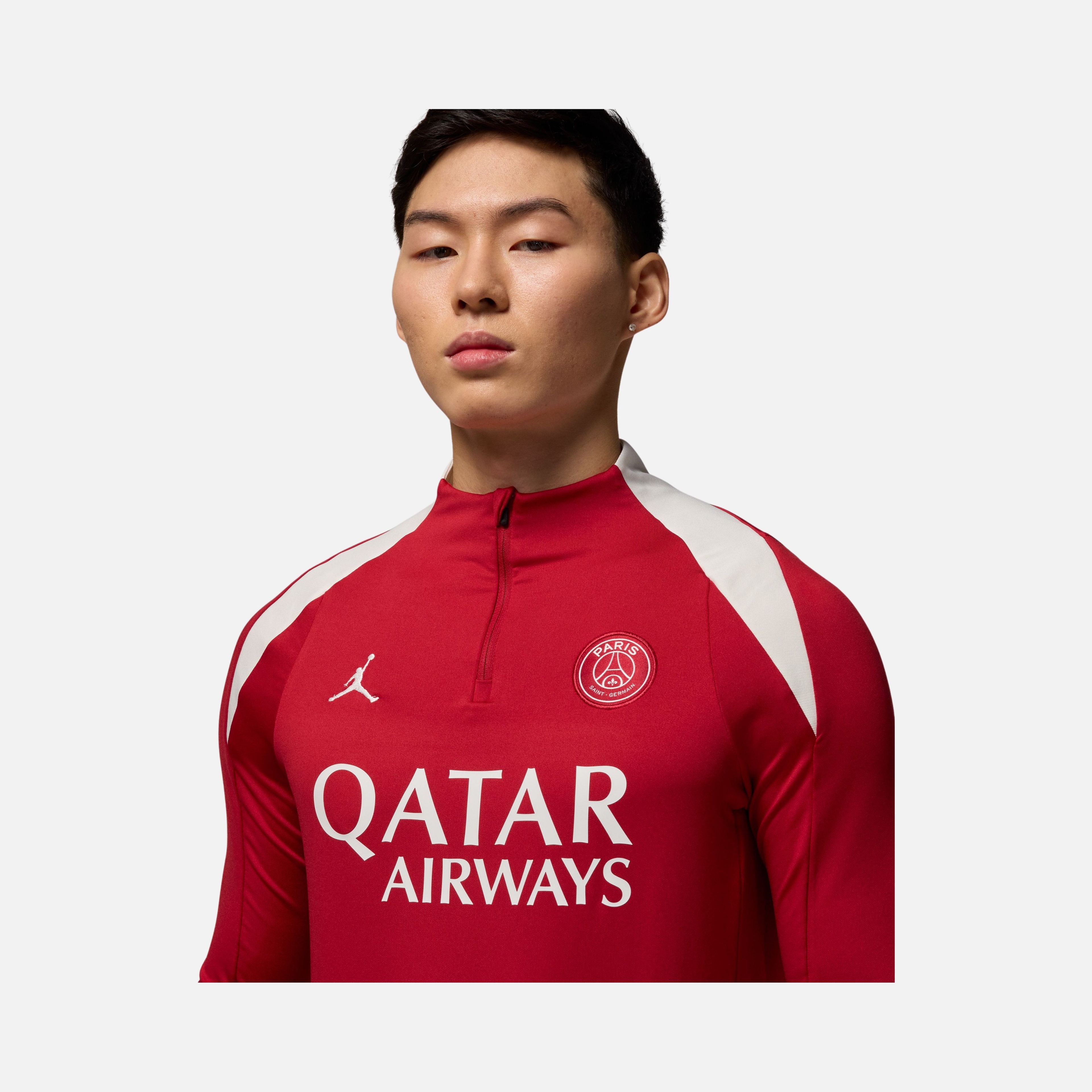Nike Paris Saint-Germain Strike Fourth Jordan Dri-Fit Football Drill Training Long-Sleeve Erkek Tişört