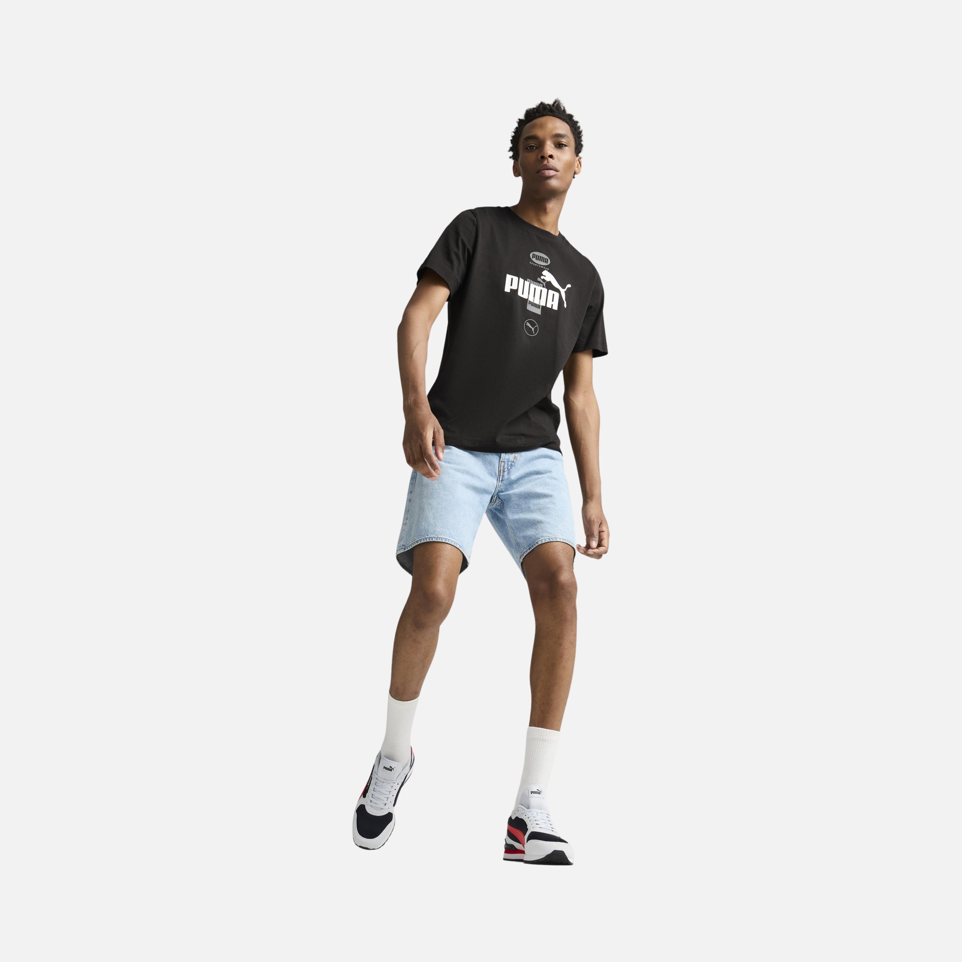 Puma Sportswear ST Runner v4 Mesh Erkek Spor Ayakkabı