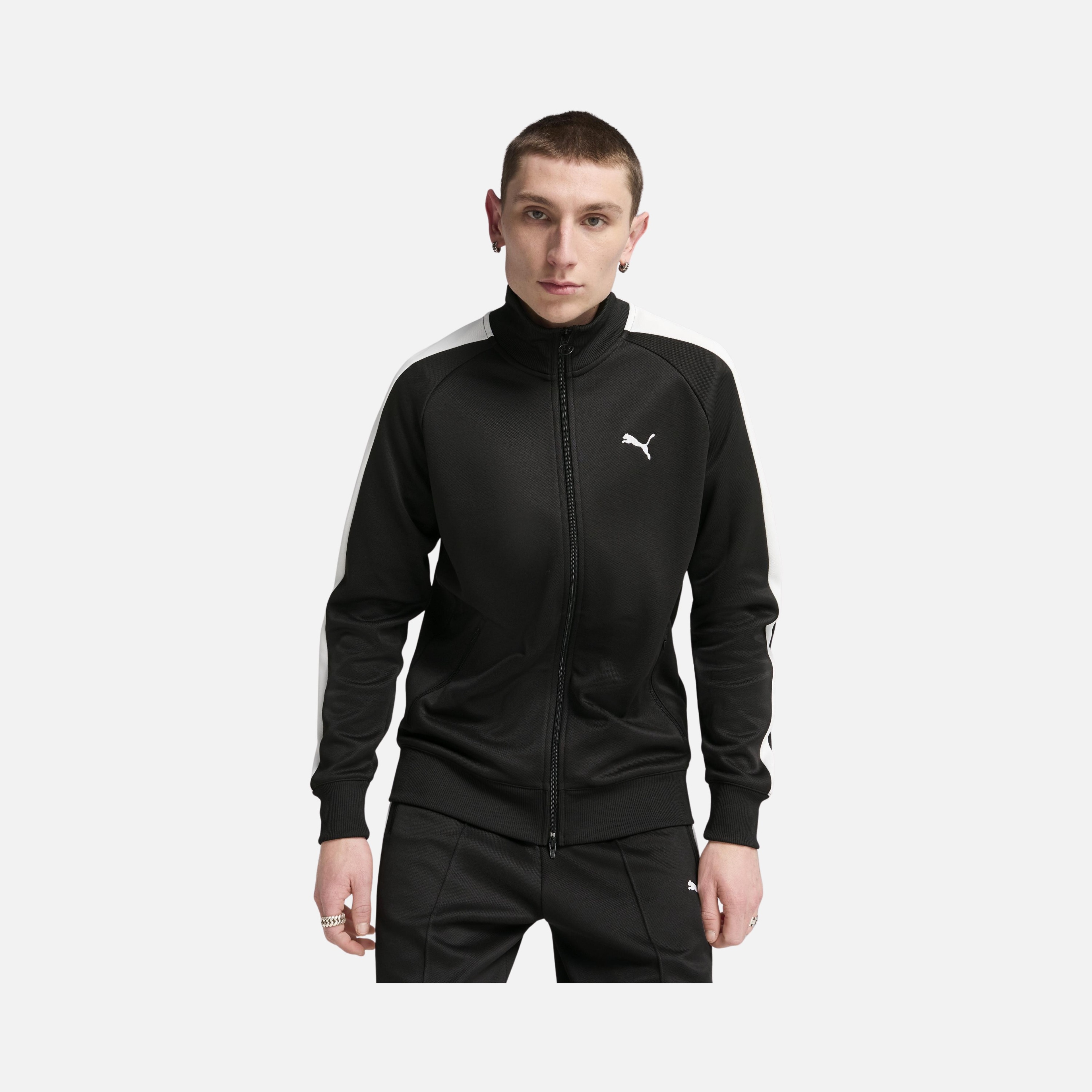 Puma Sportswear T7 Always On Track Colorblock Regular-Fit Full-Zip Erkek Ceket