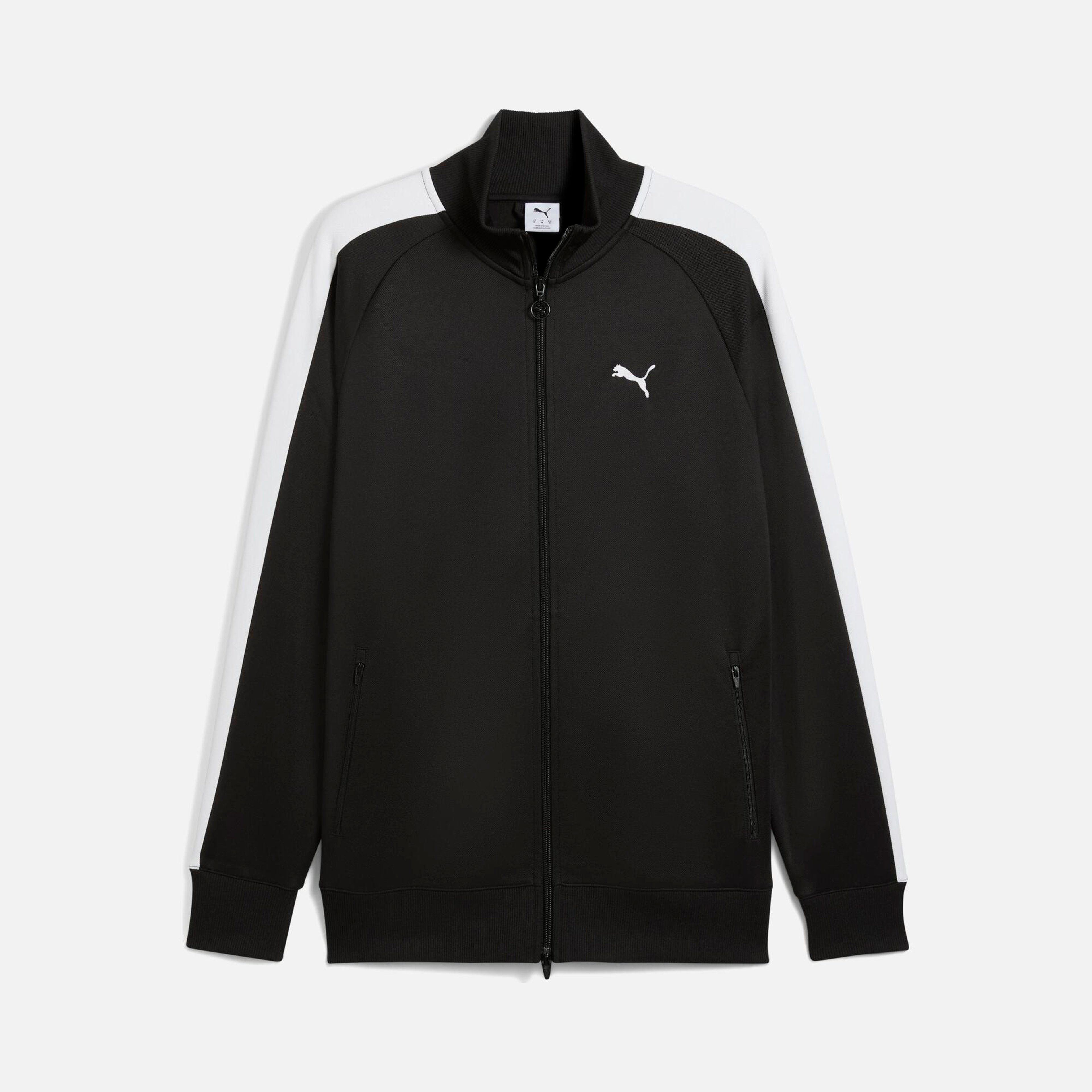 Puma Sportswear T7 Always On Track Colorblock Regular-Fit Full-Zip Erkek Ceket