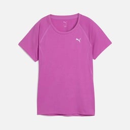 Puma Run Velocity Tri Blend Running Short-Sleeve Kadın Tişört