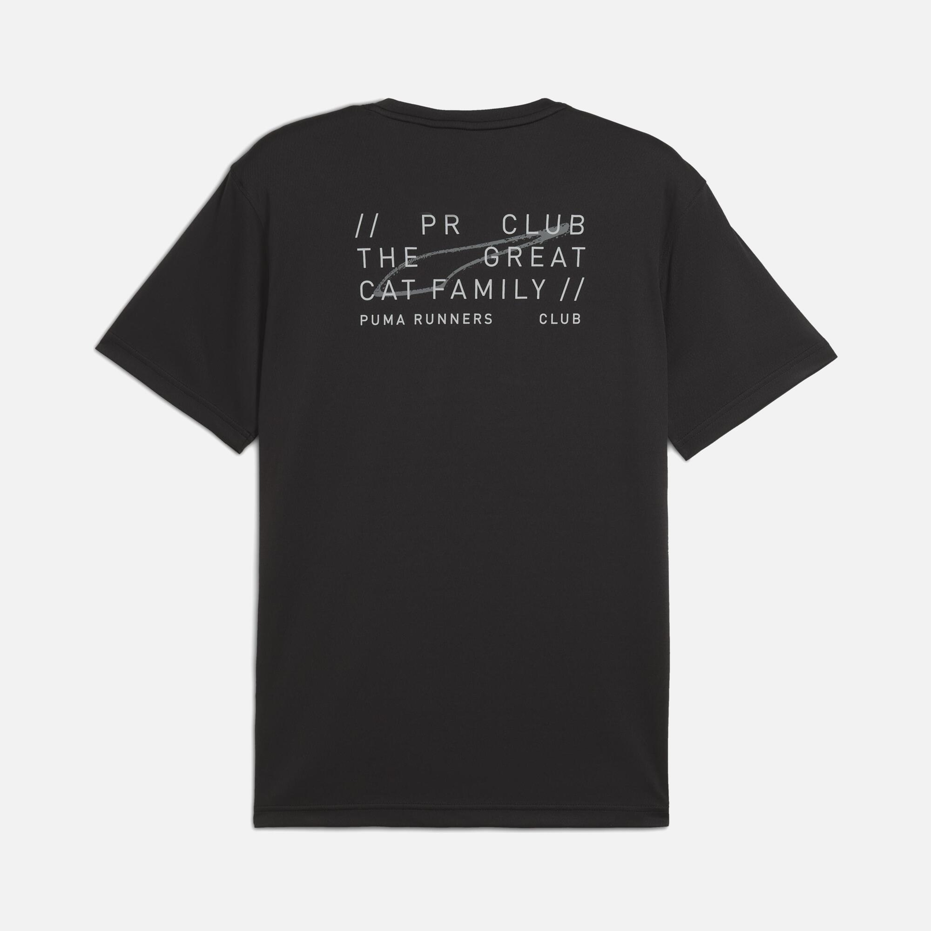 Puma DryCELL Graphics Illustratio Running Short-Sleeve Erkek Tişört