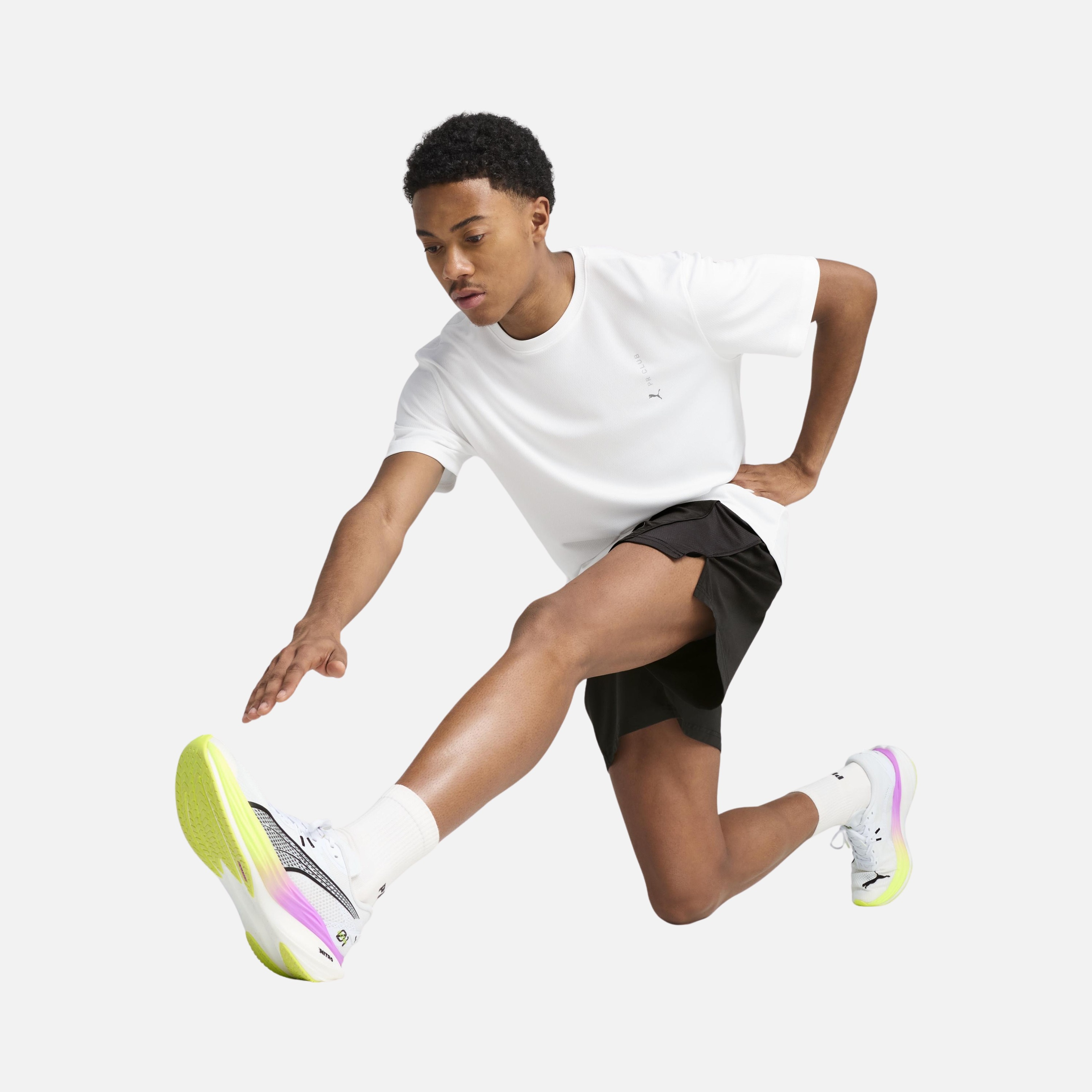 Puma DryCELL Graphics Illustratio Running Short-Sleeve Erkek Tişört