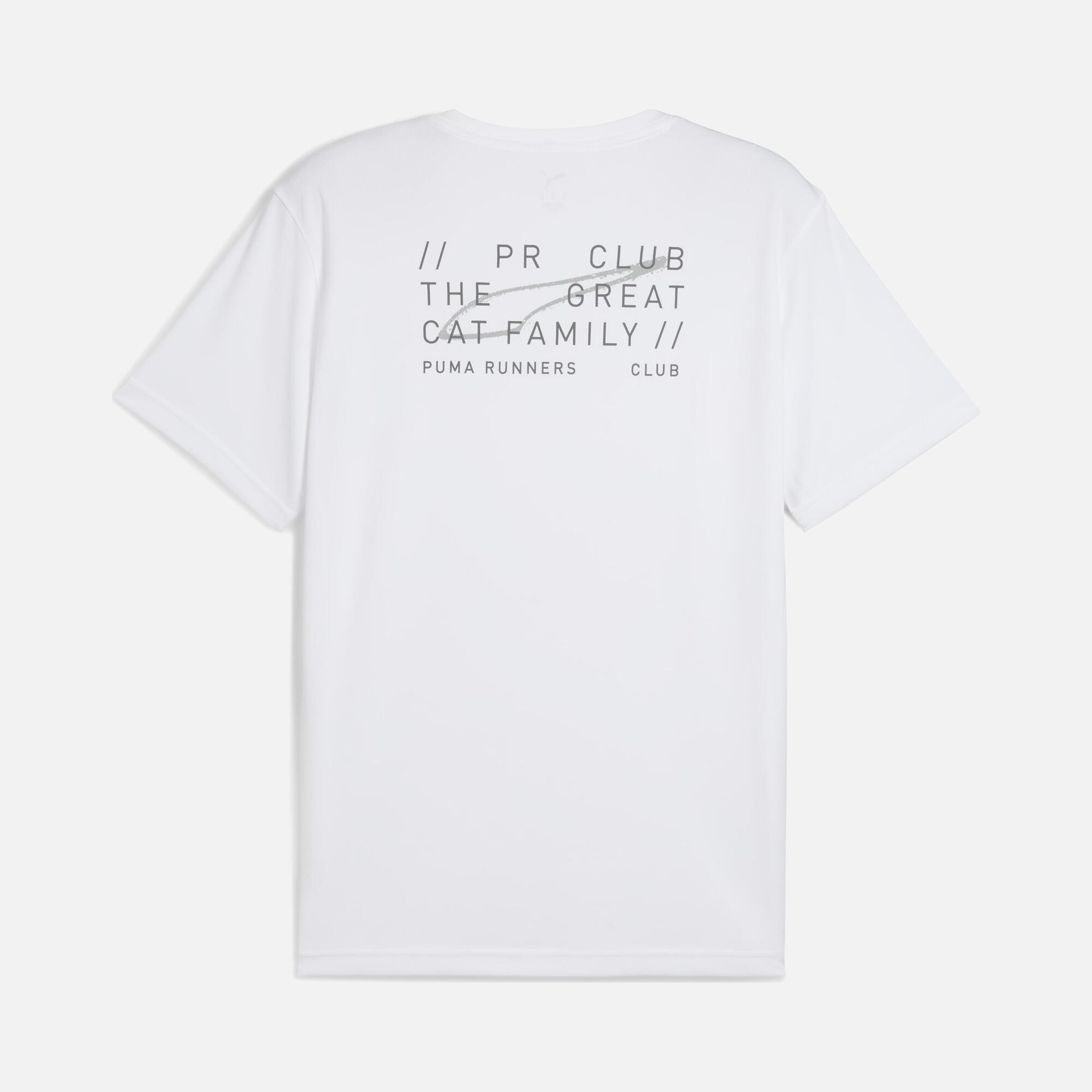 Puma DryCELL Graphics Illustratio Running Short-Sleeve Erkek Tişört