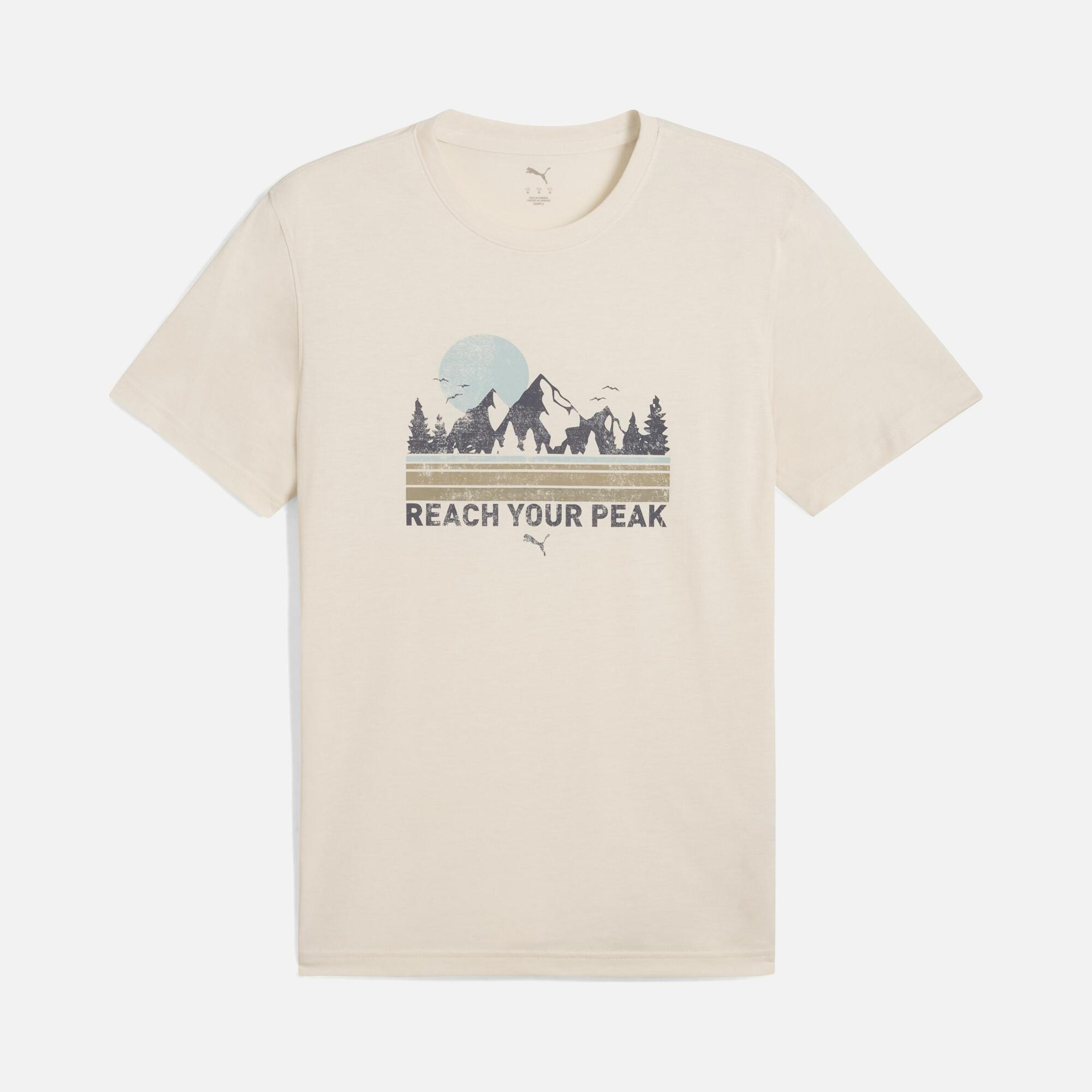 Мужская футболка Puma DryCELL Graphics Regular-Fit Trail Short-Sleeve для бега