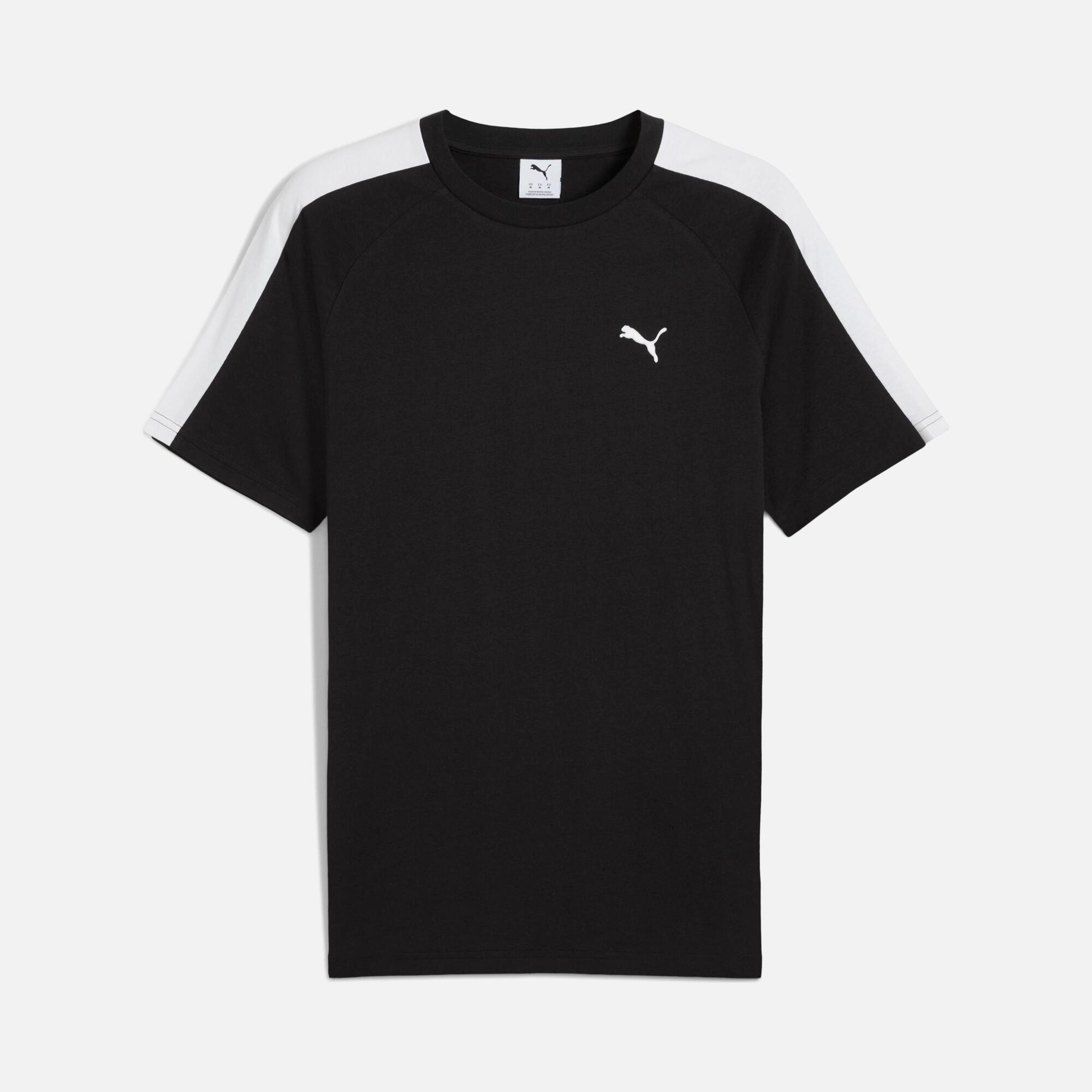 Puma Sportswear T7 Iconic Cat Logo Colorblock Short-Sleeve Erkek Tişört