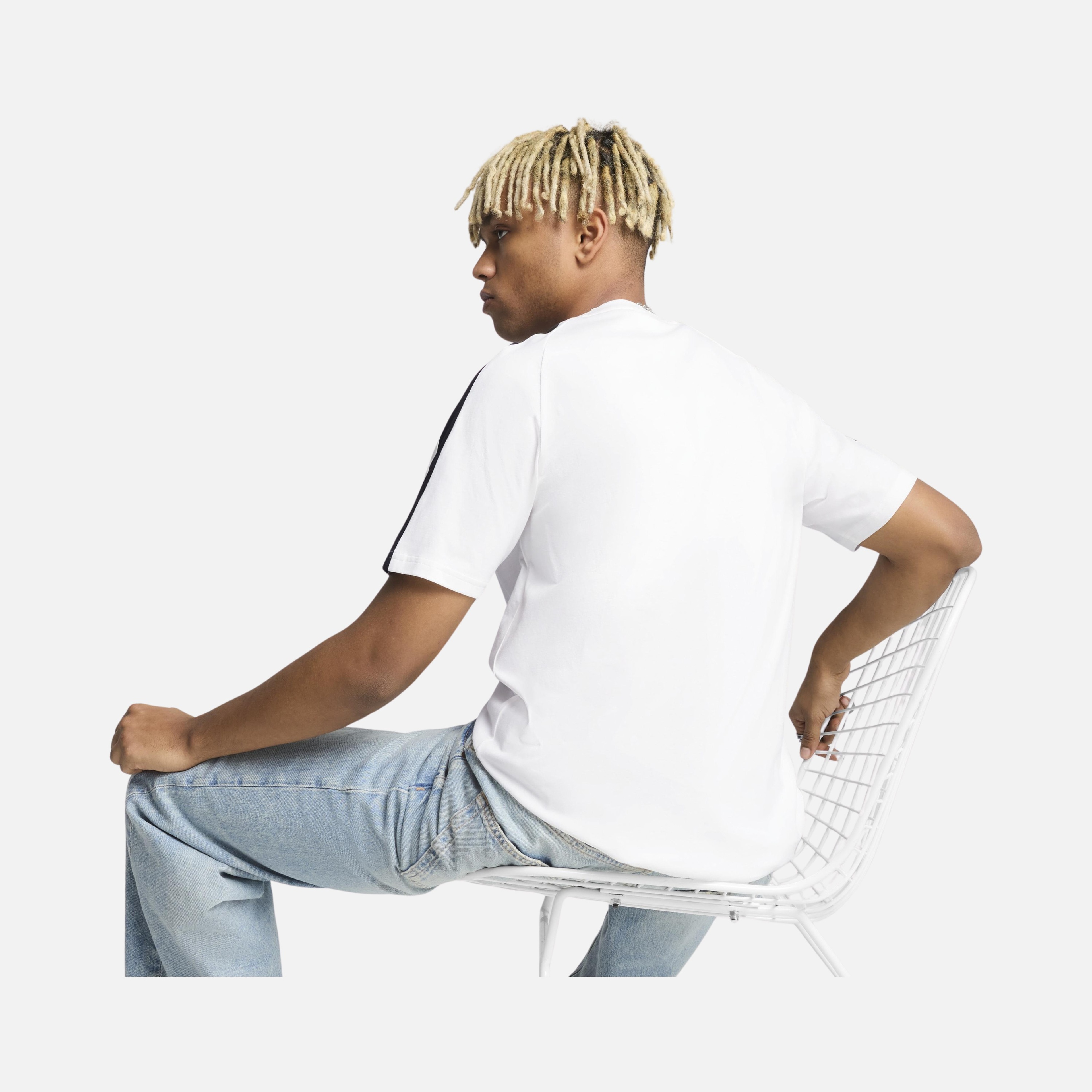 Puma Sportswear T7 Iconic Cat Logo Colorblock Short-Sleeve Erkek Tişört