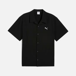 Puma Sportswear Wardrobe Essentials Relaxed Full-Buttoned Short-Sleeve Erkek Gömlek