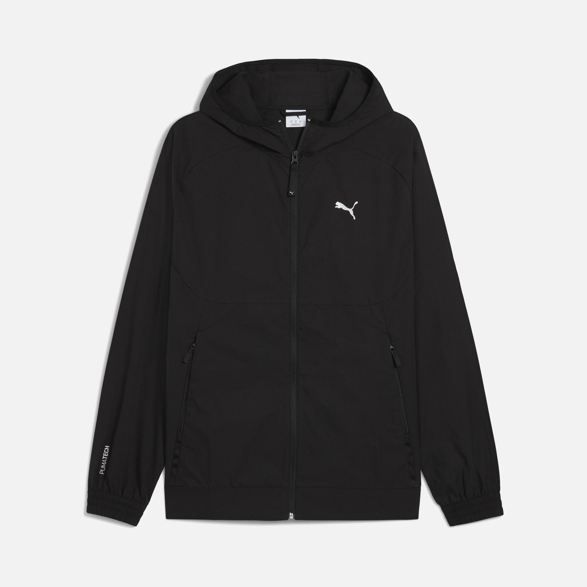 Puma Sportswear Tech Track Woven Full-Zip Hooded Erkek Ceket | Barçın