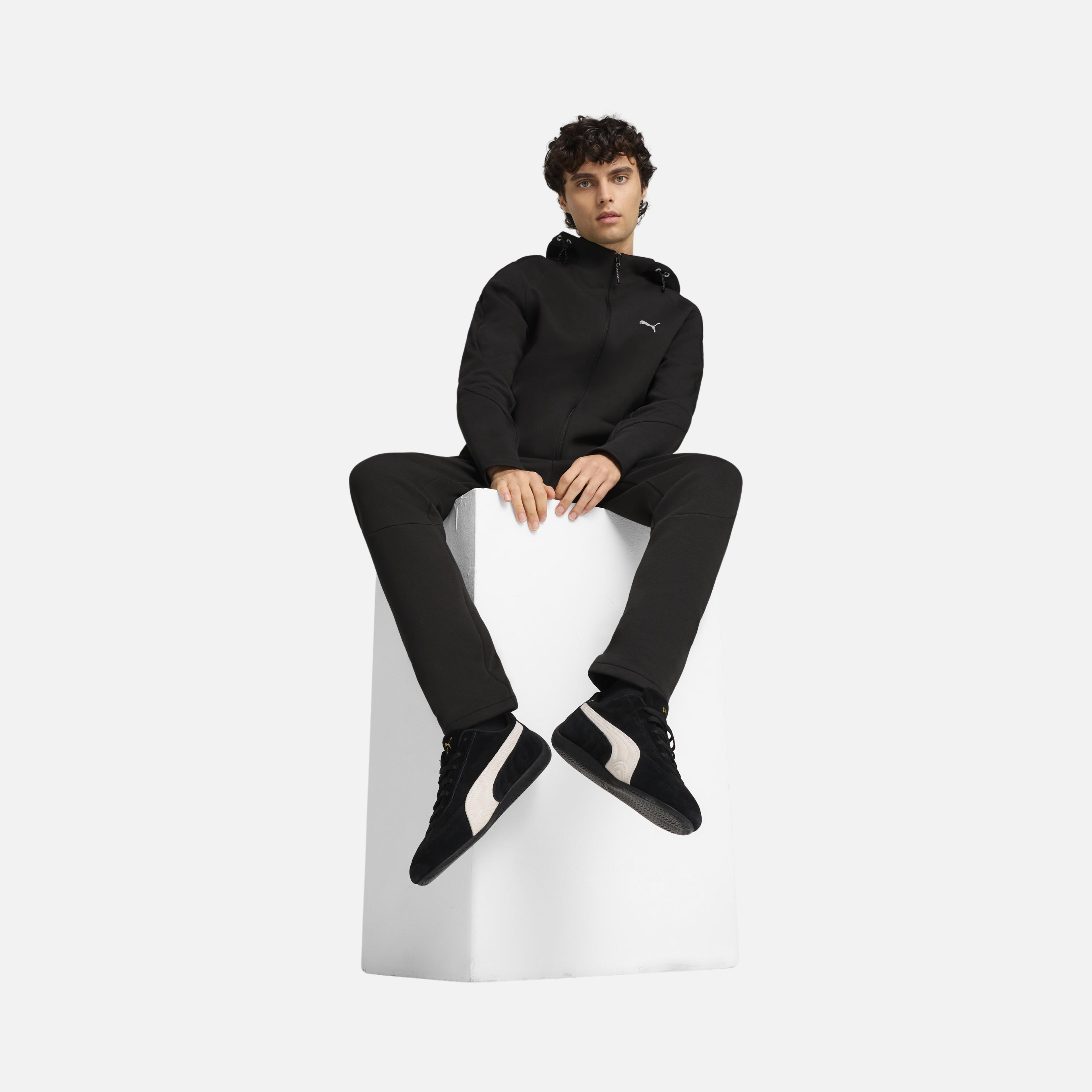 Puma Sportswear Evostripe DryCELL Slim Cut Full-Zip Hooded Erkek Sweatshirt