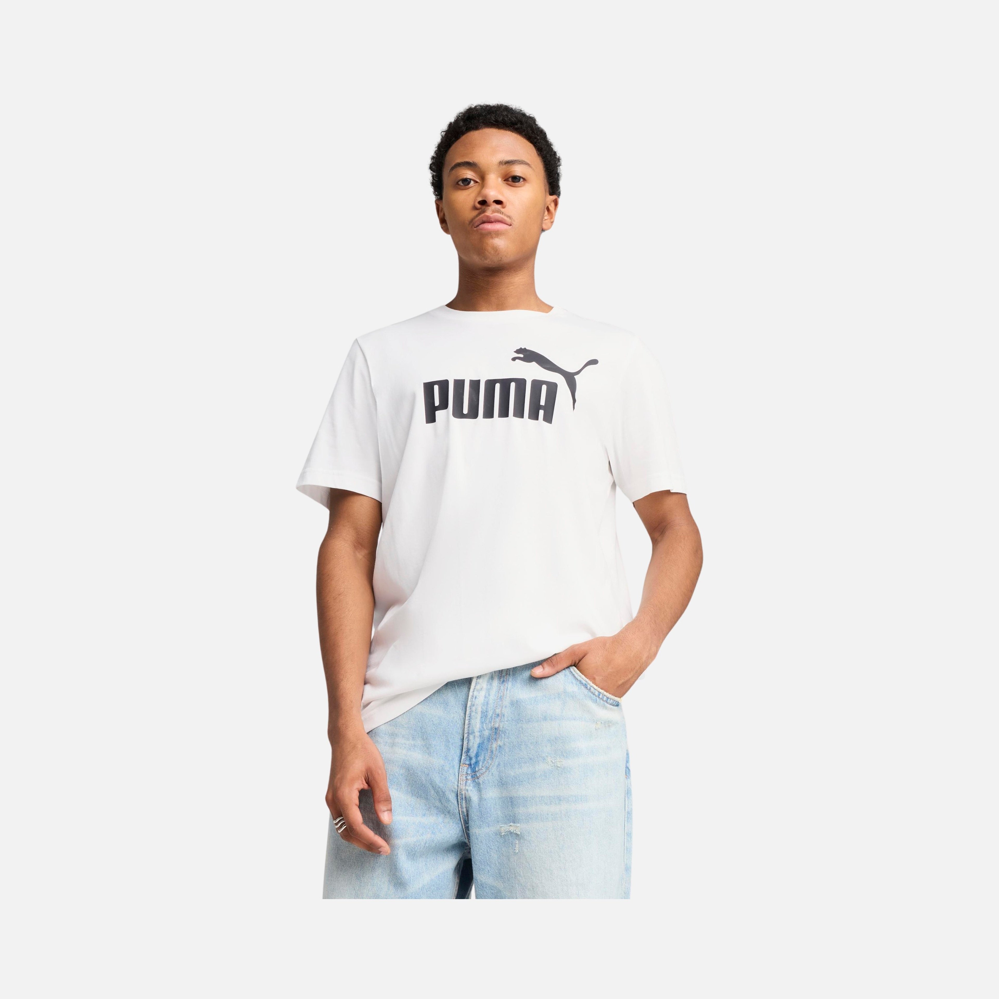Puma Sportswear Essentials No. 1 Logo Graphic Short-Sleeve Erkek Tişört