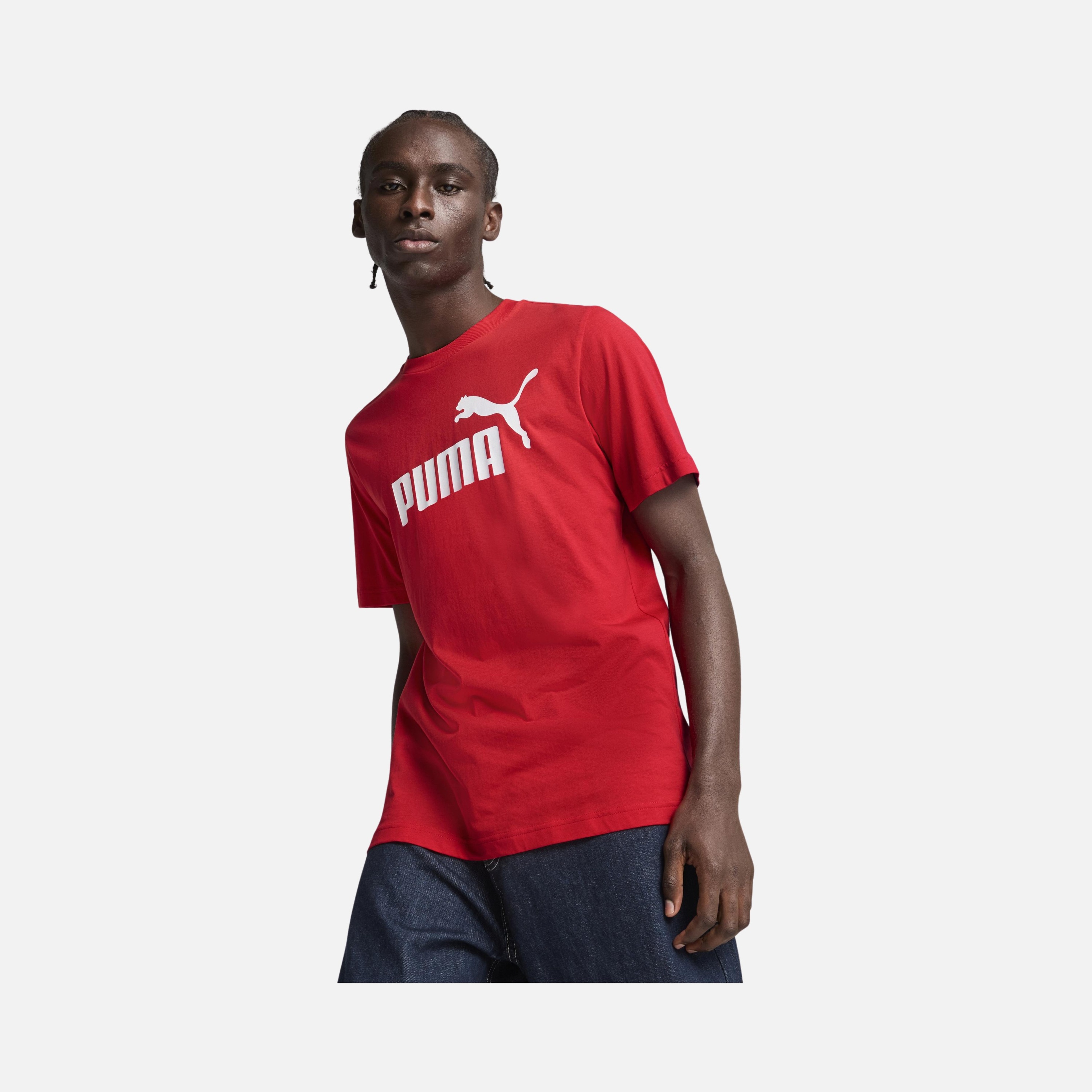 Puma Sportswear Essentials No. 1 Logo Graphic Short-Sleeve Erkek Tişört