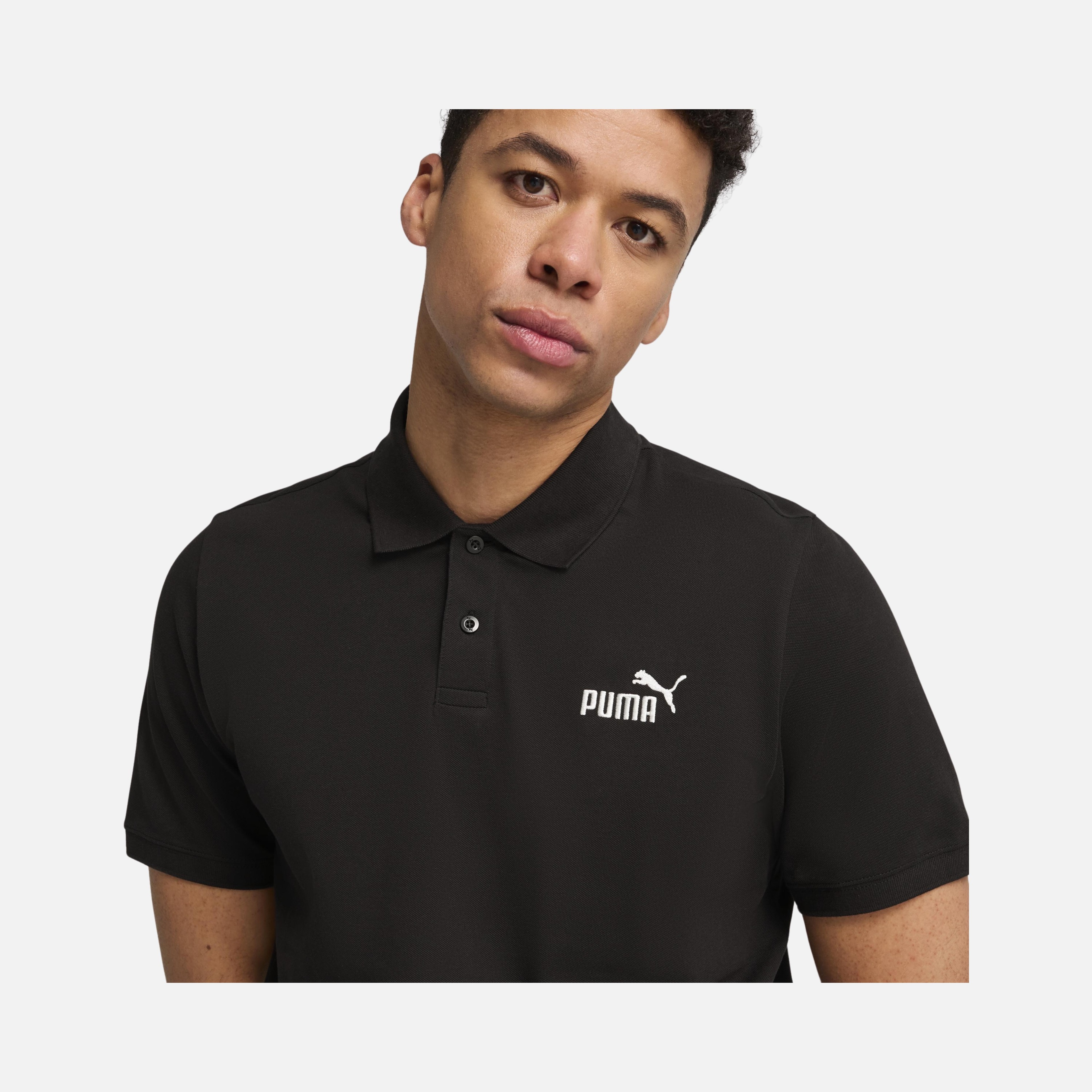 Puma Sportswear Essentials No. 1 Logo Pique Polo Short-Sleeve Erkek Tişört