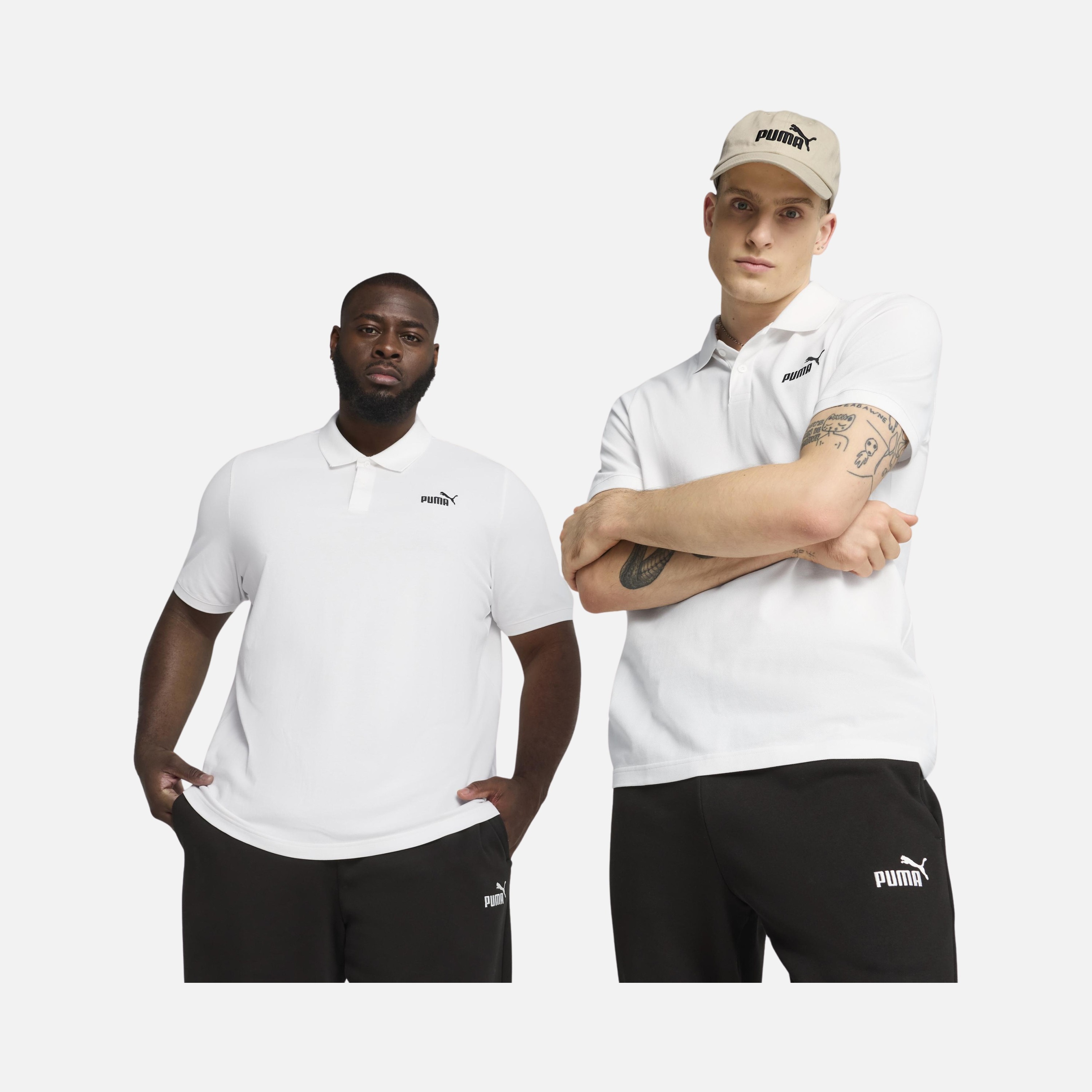 Puma Sportswear Essentials No. 1 Logo Pique Polo Short-Sleeve Erkek Tişört