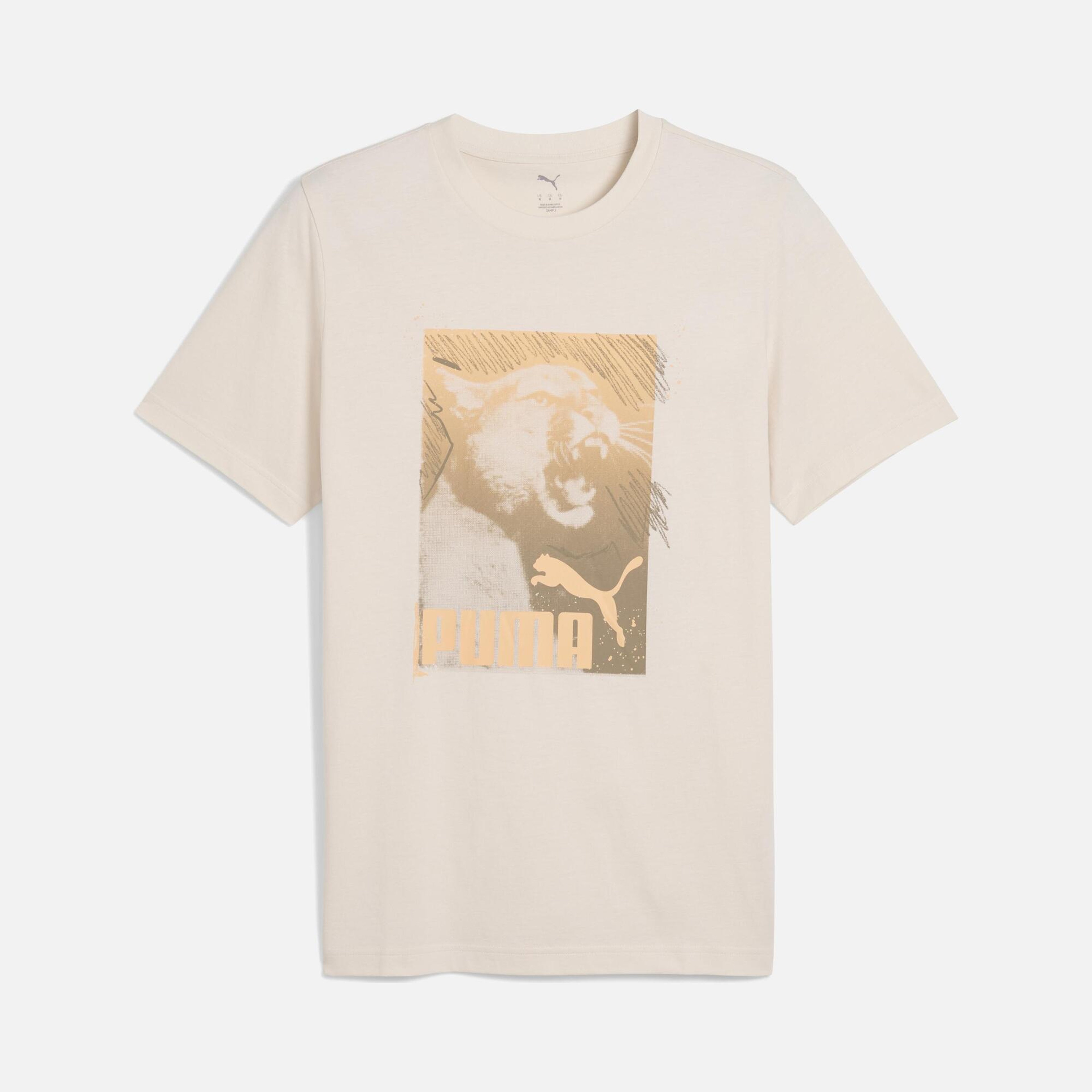 Puma Sportswear Graphics Photoprint Short-Sleeve Erkek Tişört