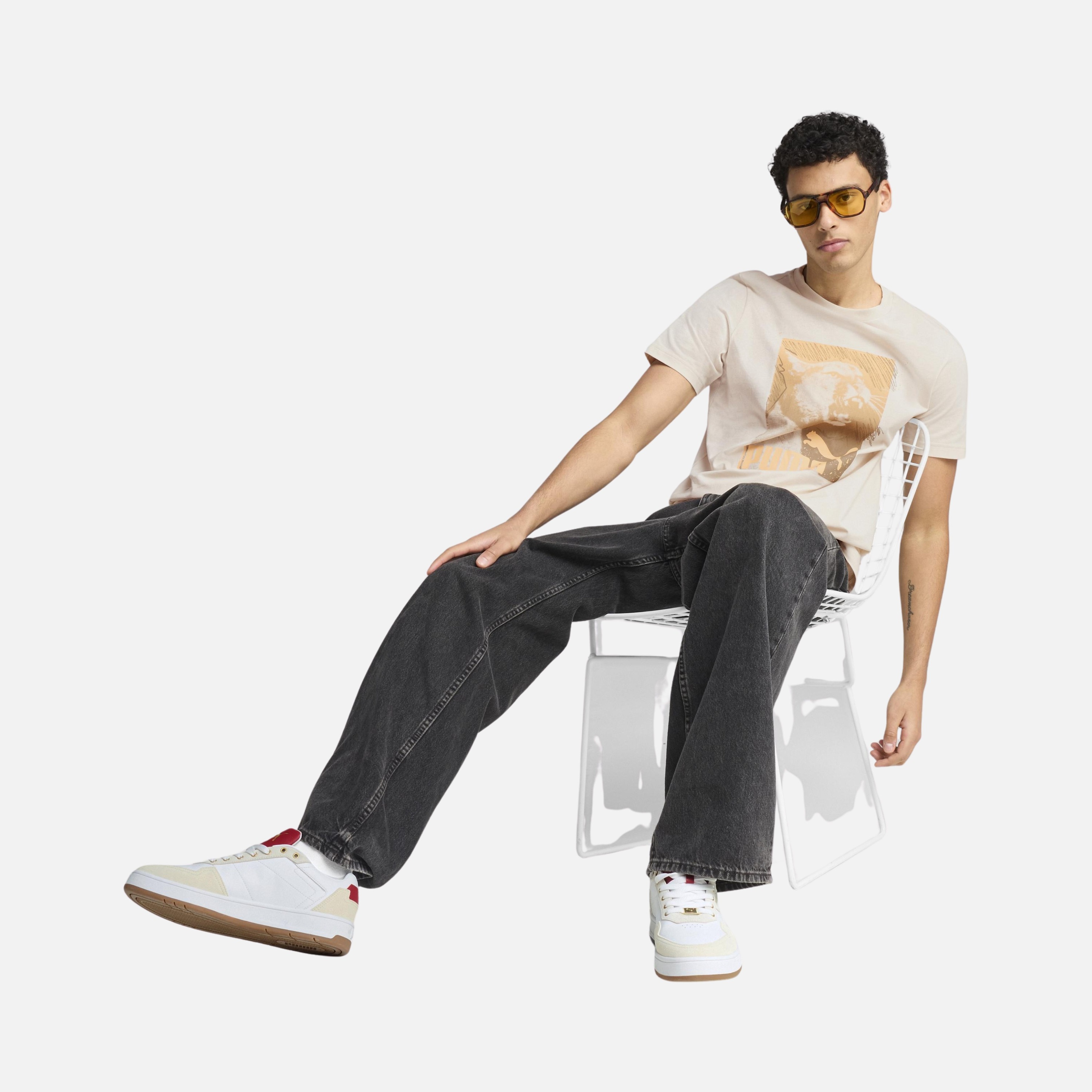 Puma Sportswear Graphics Photoprint Short-Sleeve Erkek Tişört