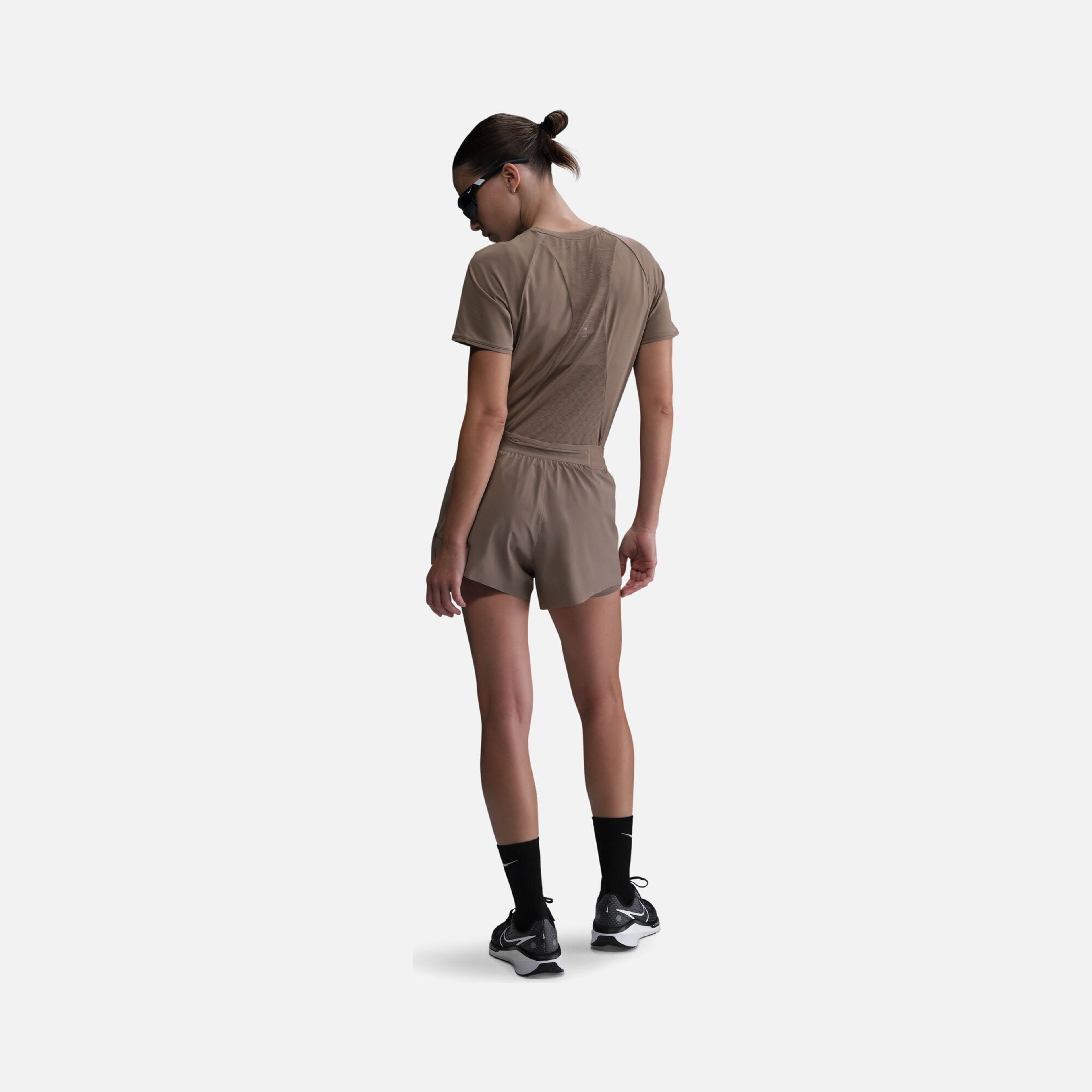 Nike Swift Dri-Fit High Waist 2-in-1 Running Kadın Şort