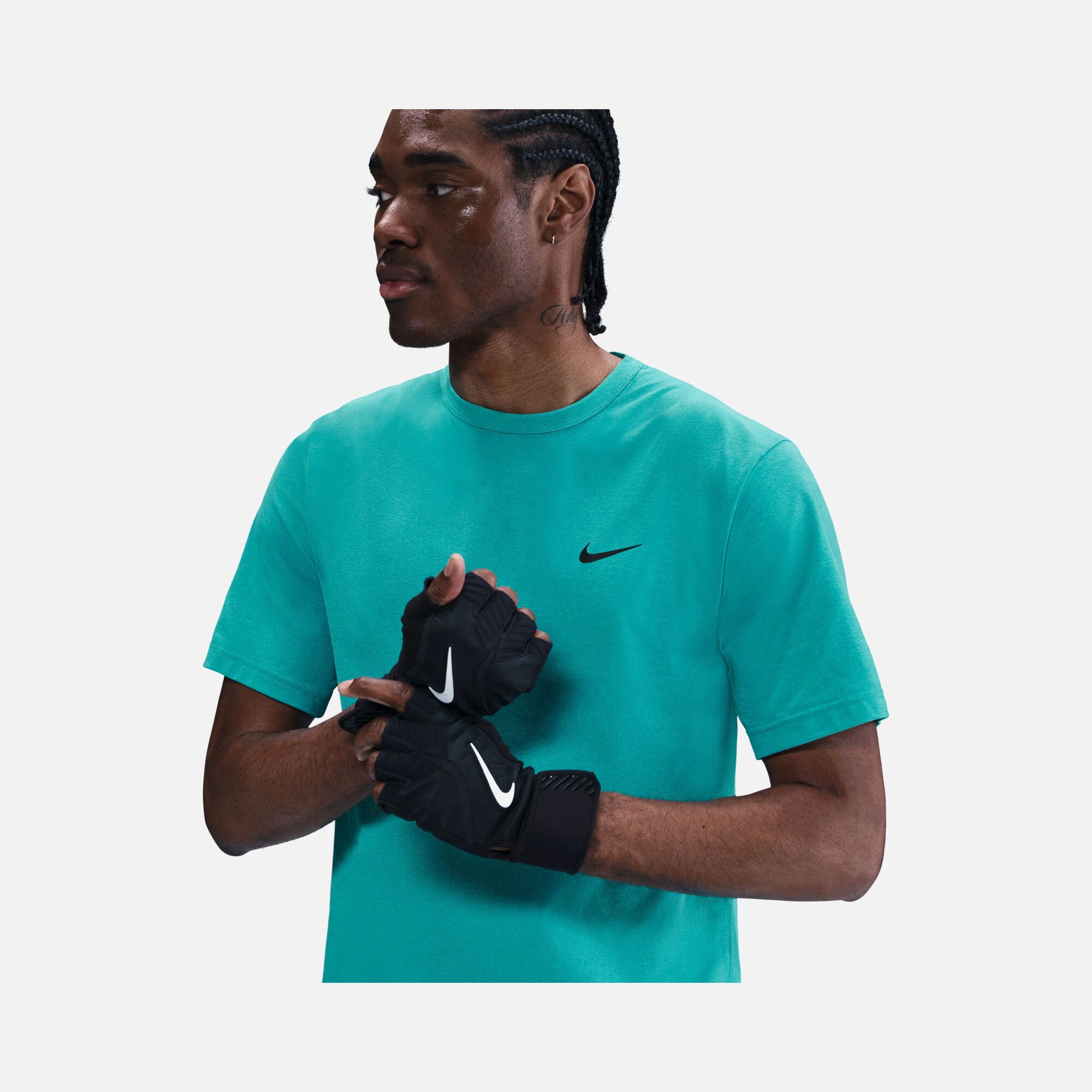 Nike Dri-Fit UV Hyverse Versatile Fitness Training Short-Sleeve Erkek Tişört