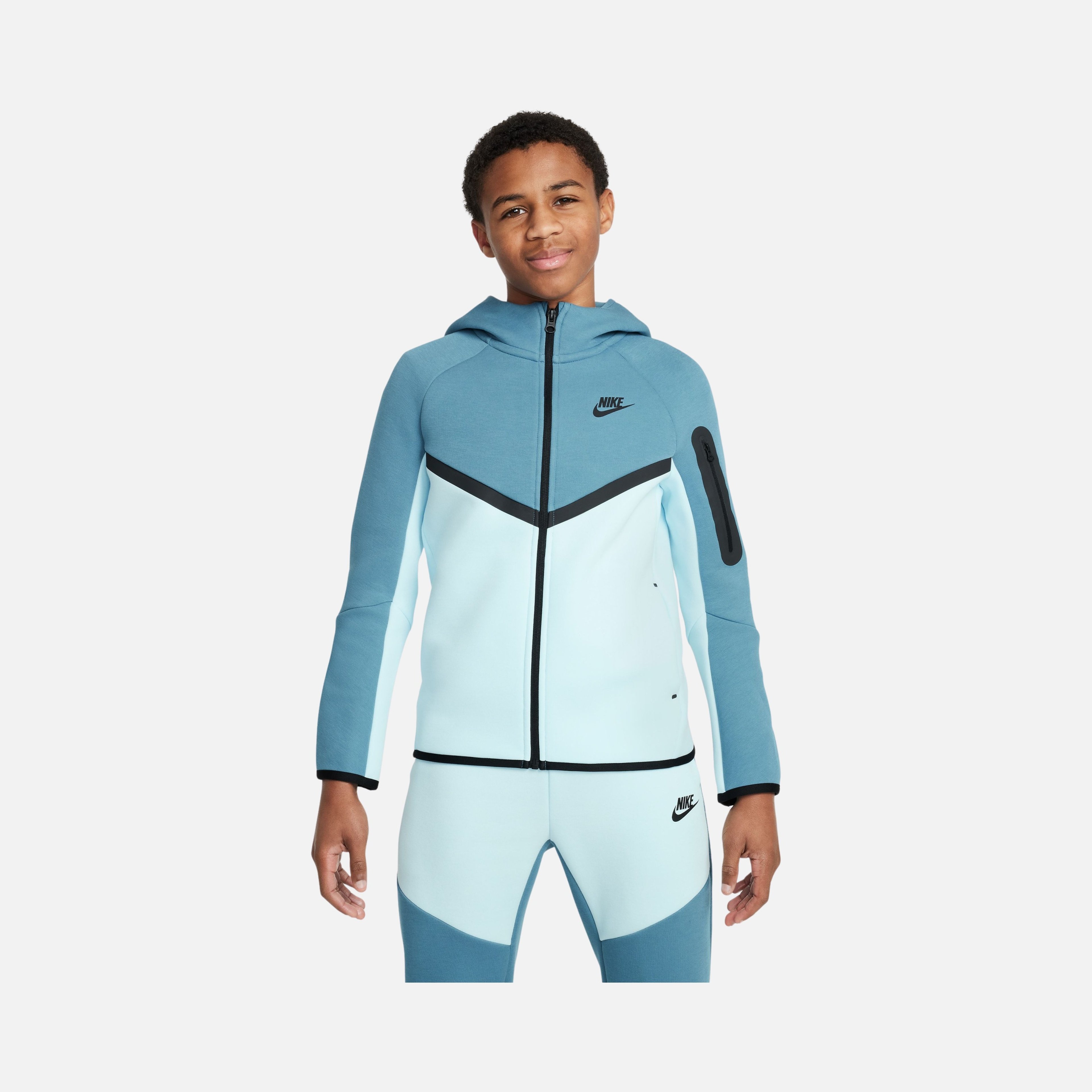 Nike Sportswear Smooth Tech Fleece Full-Zip Hooded Çocuk Ceket