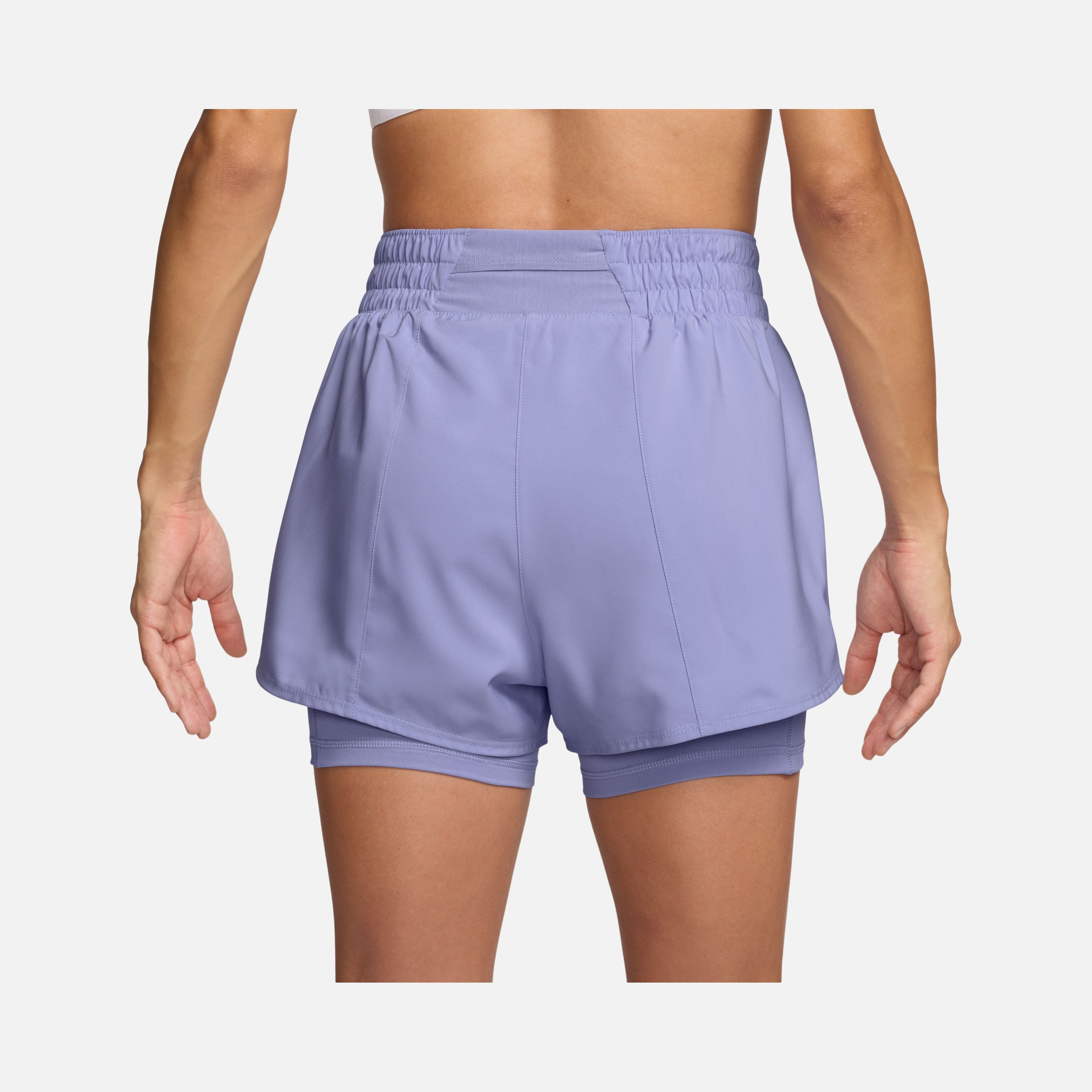 Nike Dri-Fit One High-Waisted 3" 2-in-1 Training Kadın Şort