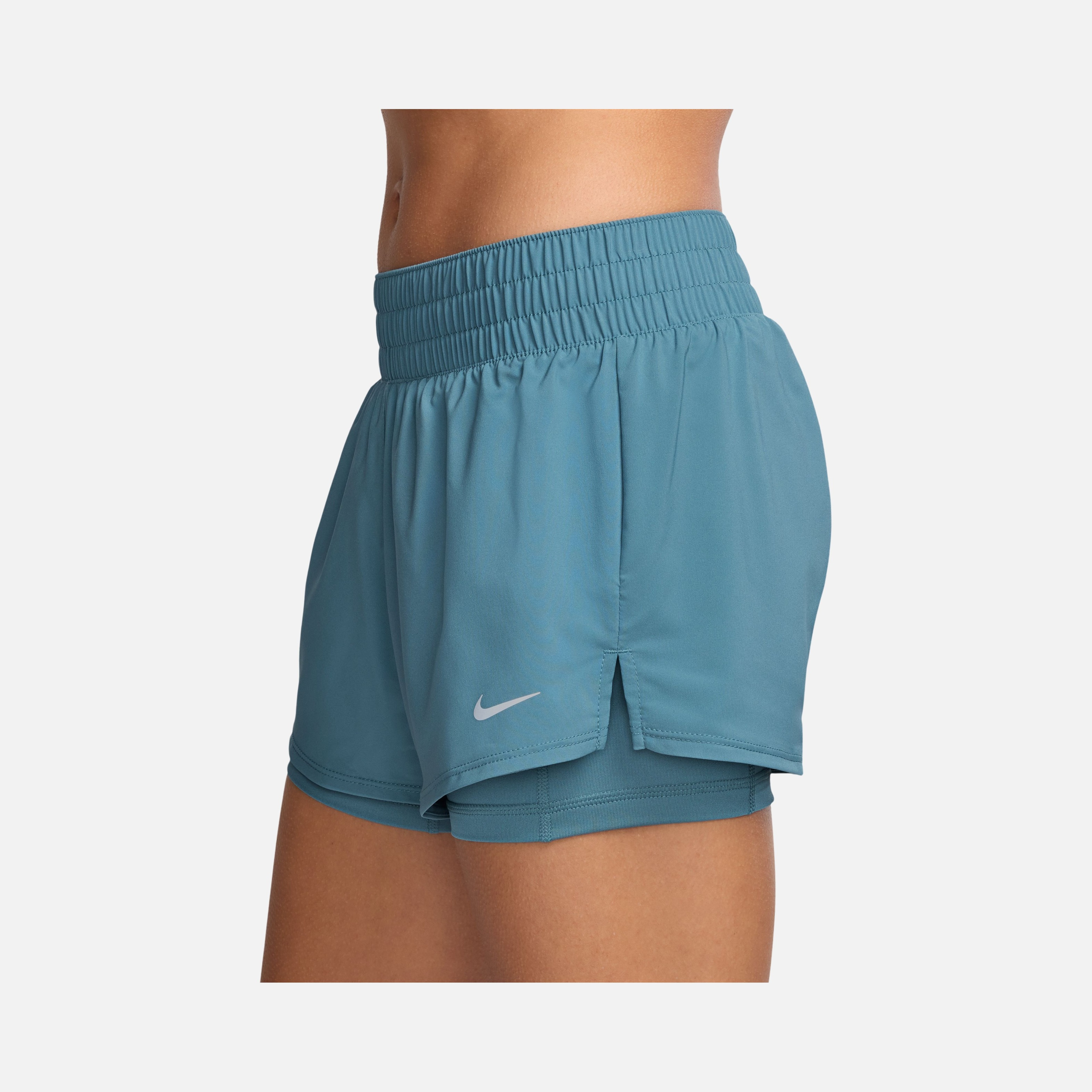 Nike One Dri-Fit Mid-Rise 8cm (approx.) 2-in-1 Training Kadın Şort