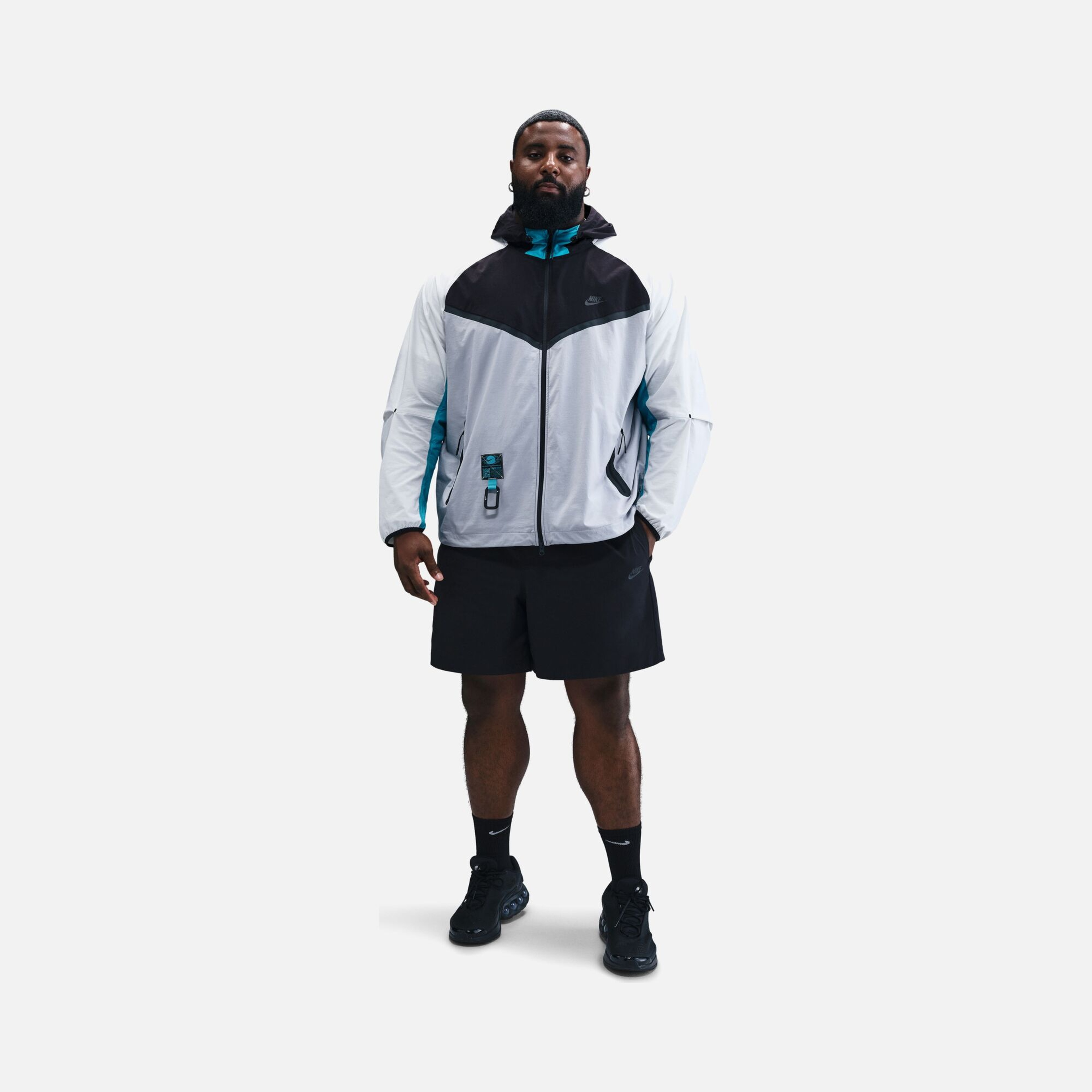 Nike Tech Woven Wr Fz Jkt Trek Kapüşonlu Erkek Ceket