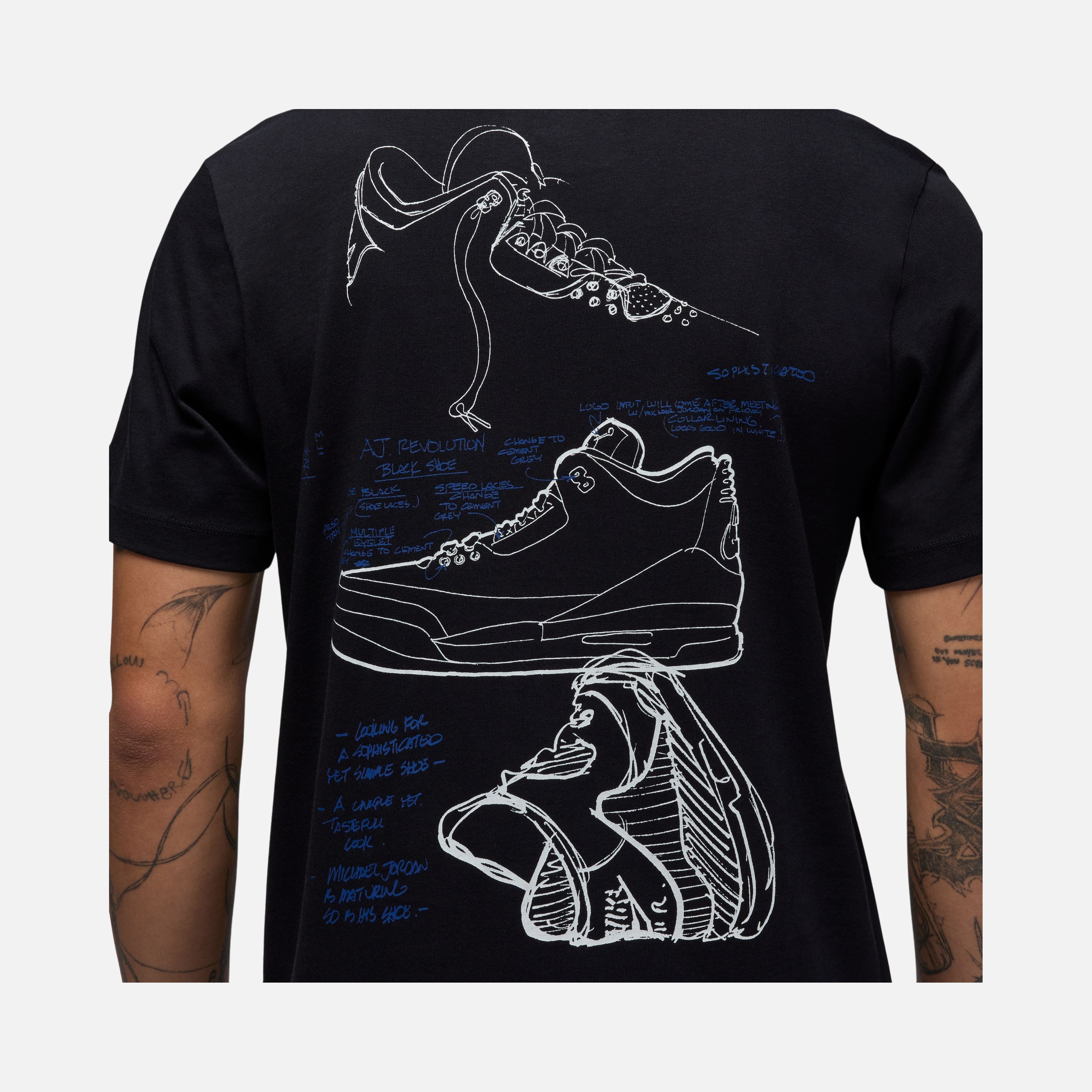 Nike MJ Brand Rare Air Jordan 3 Ss Crew Erkek Tişört