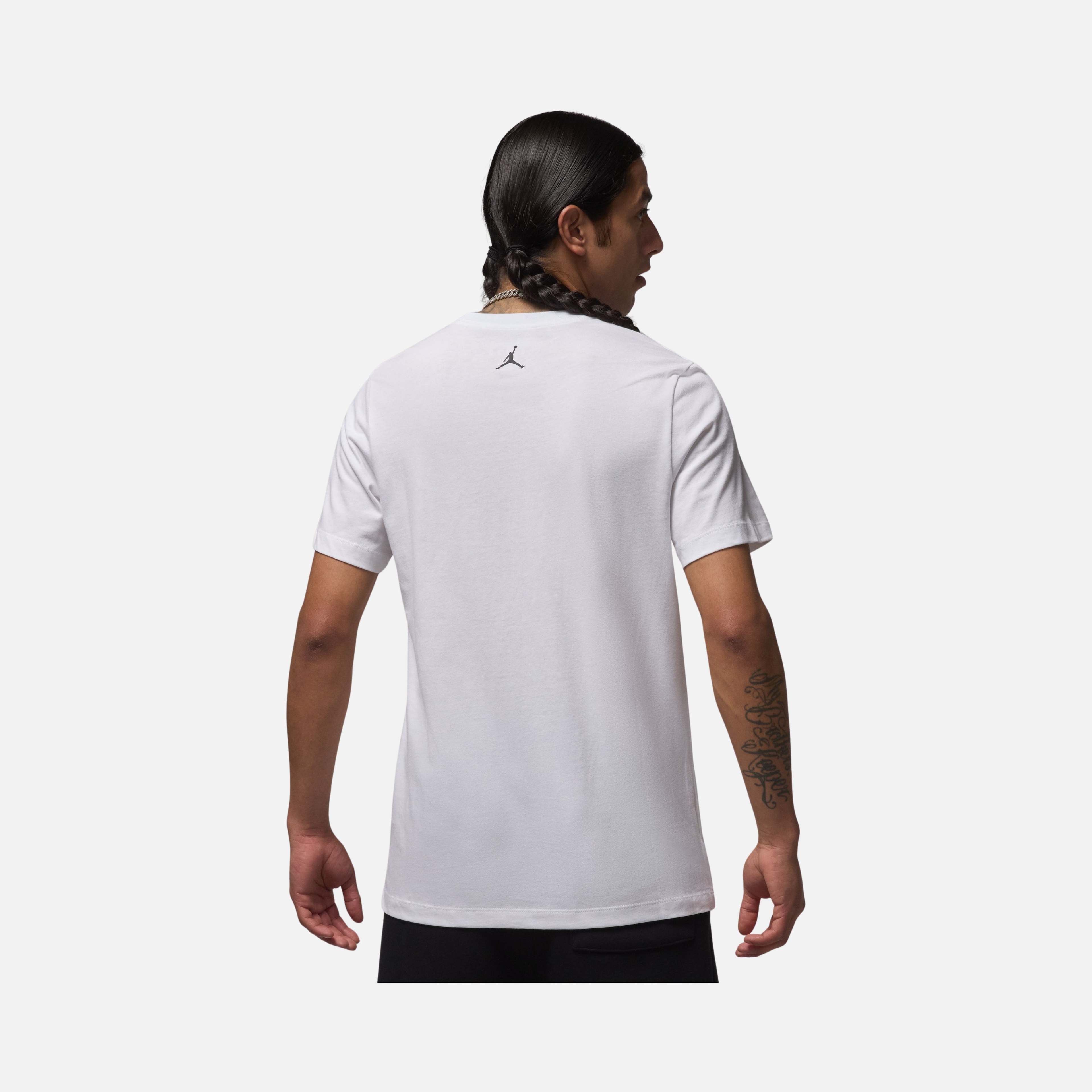 Nike MJ Flt Ess Air Jordan 1 Ss Crew Erkek Tişört