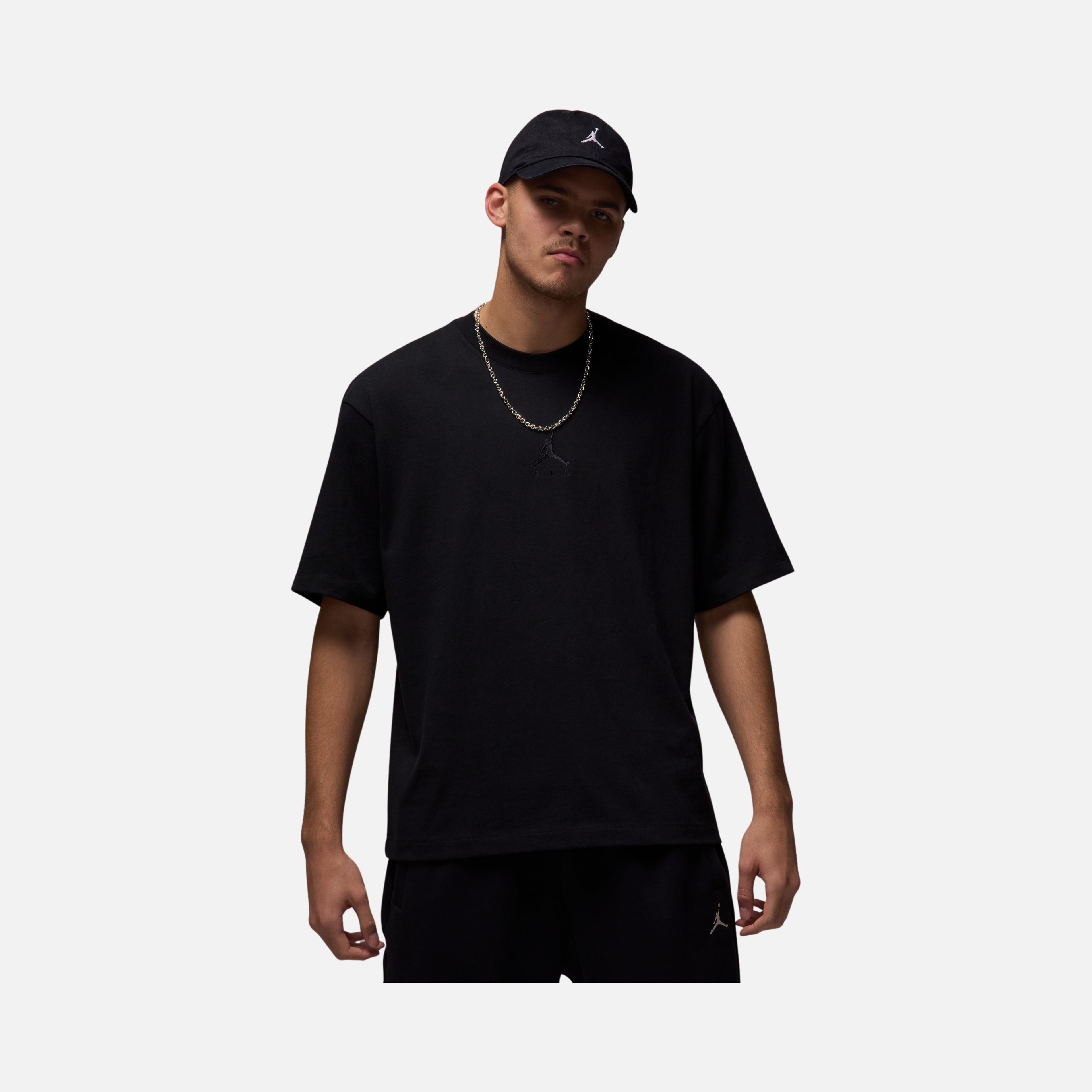 Nike MJ Flt Ess Oversize Ss Crew Erkek Tişört