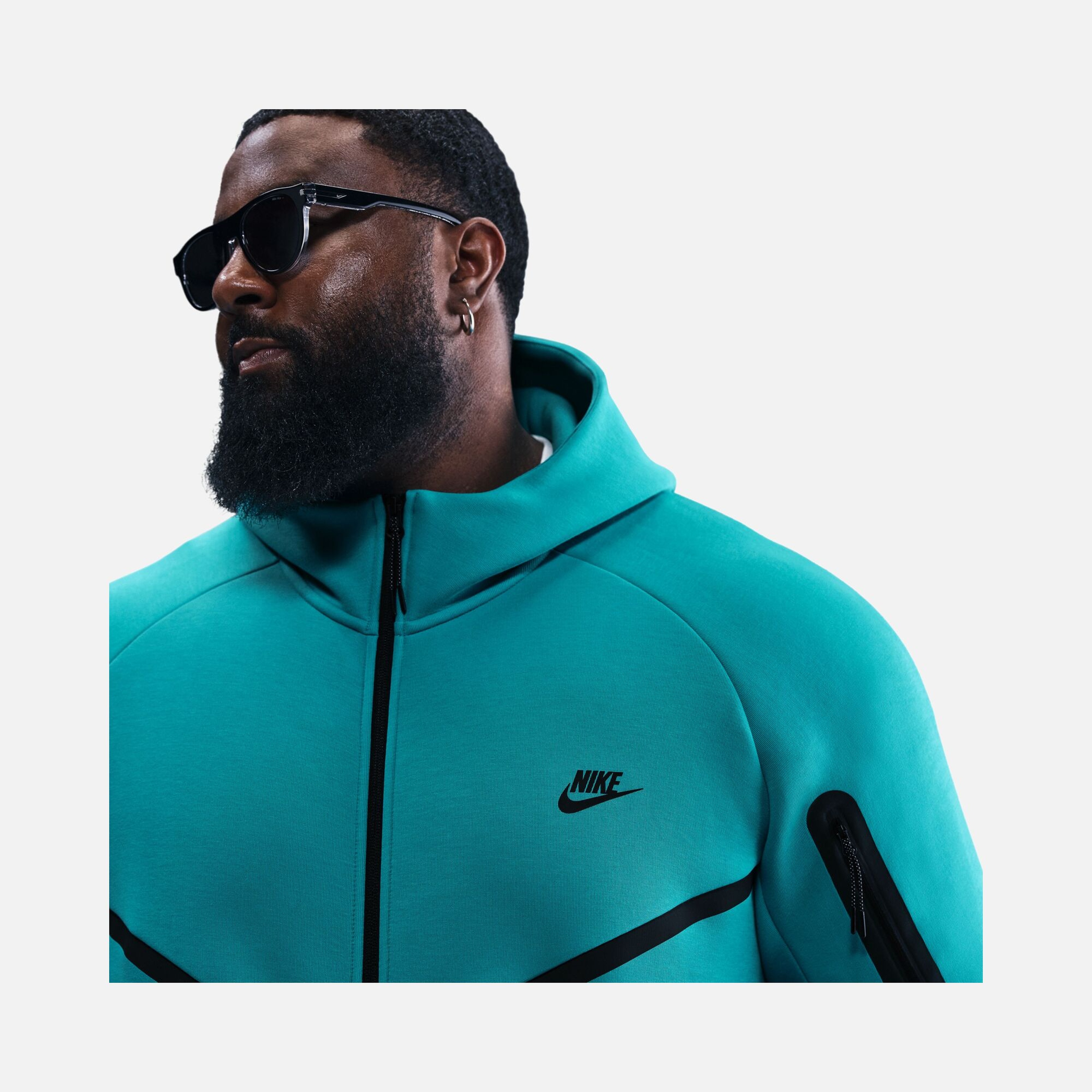 Nike Sportswear Tech Fleece Windrunner SS25 Full-Zip Hoodie Erkek Sweatshirt