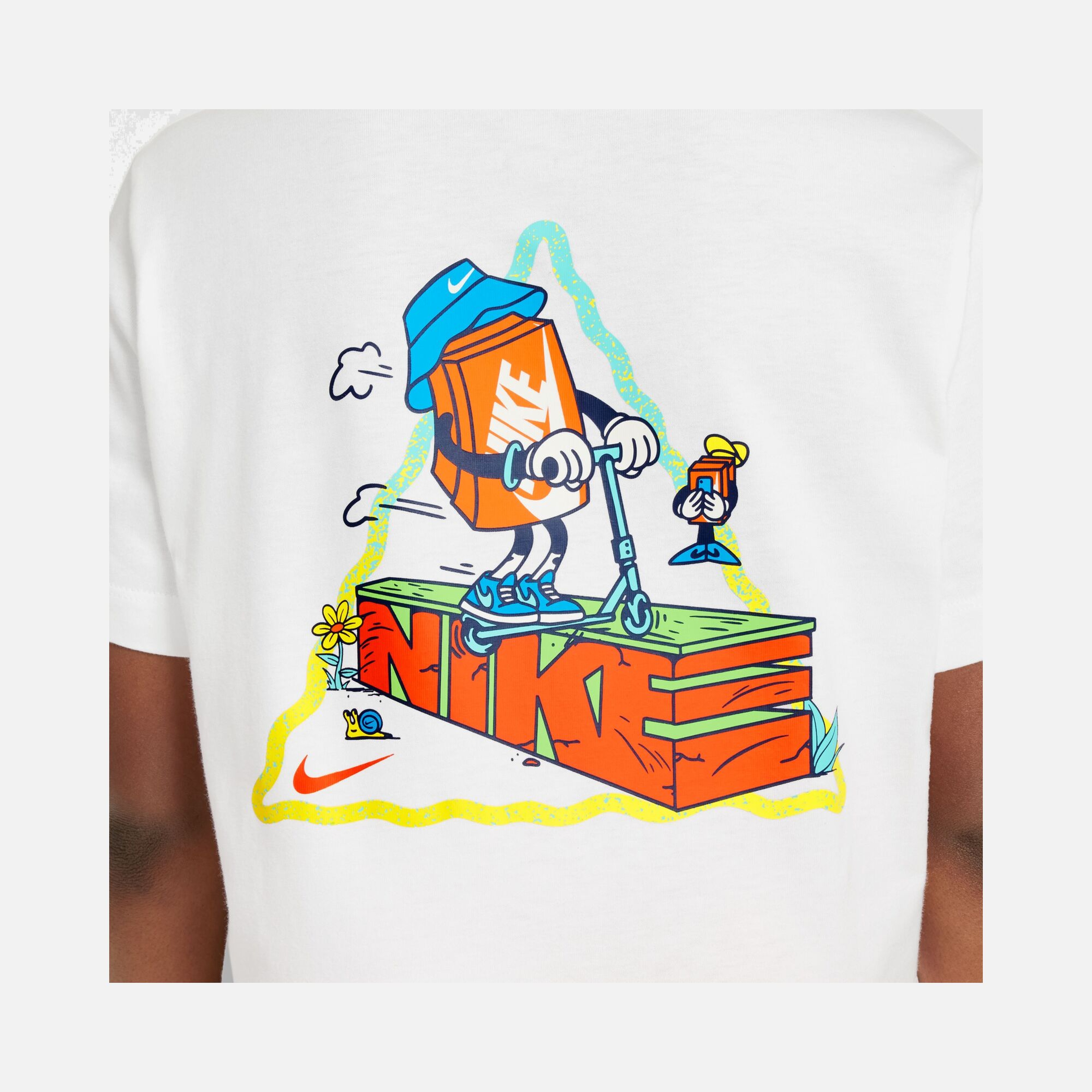 Nike Nsw Tee Boxy Scooter Çocuk Tişört