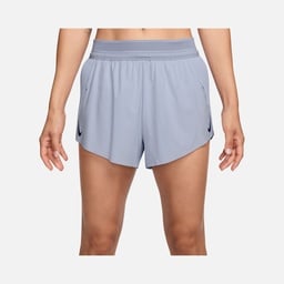 Nike AeroSwift Dri-Fit ADV Mid-Rise Brief-Lined 3" Running Kadın Şort