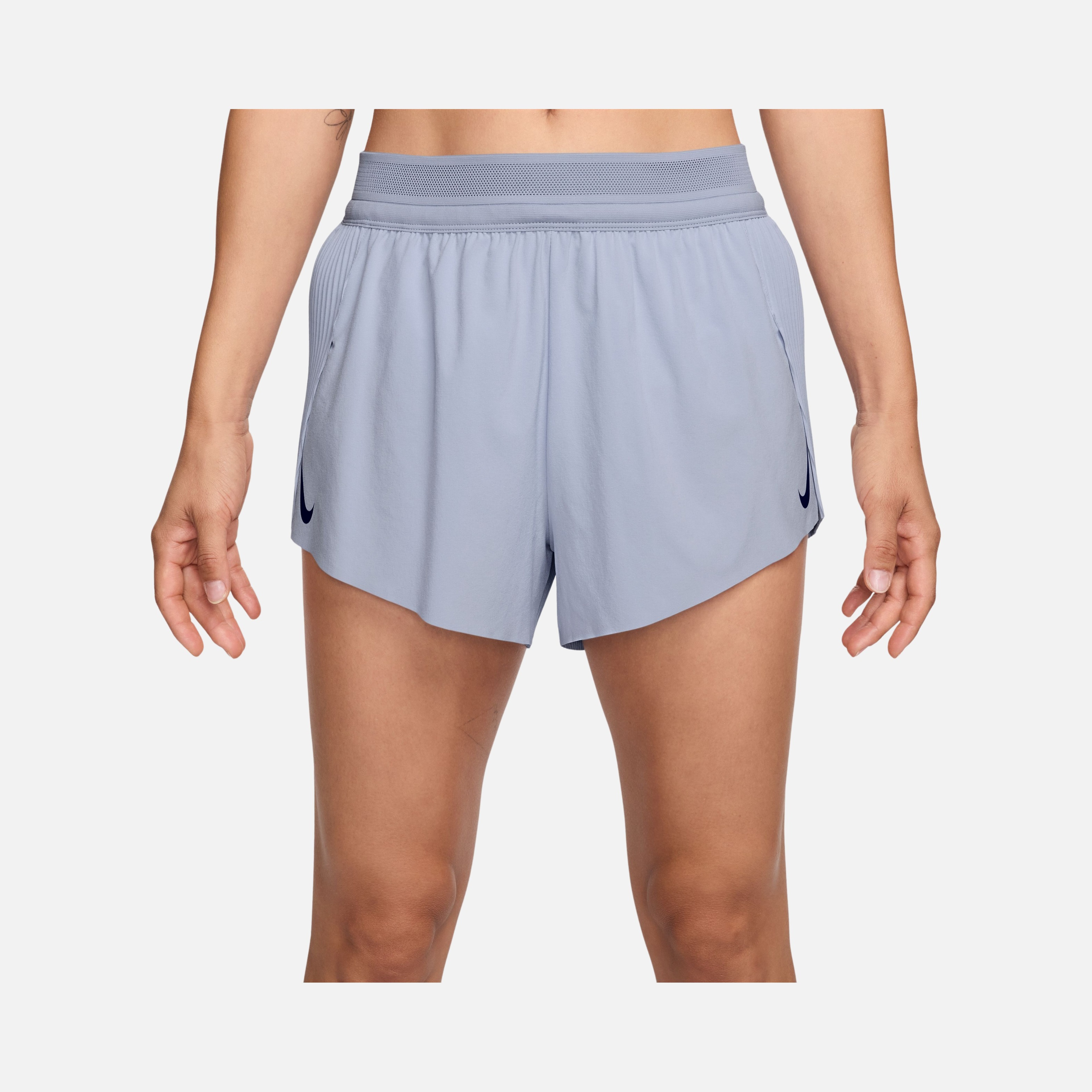 Nike AeroSwift Dri-Fit ADV Mid-Rise Brief-Lined 3" Running Kadın Şort