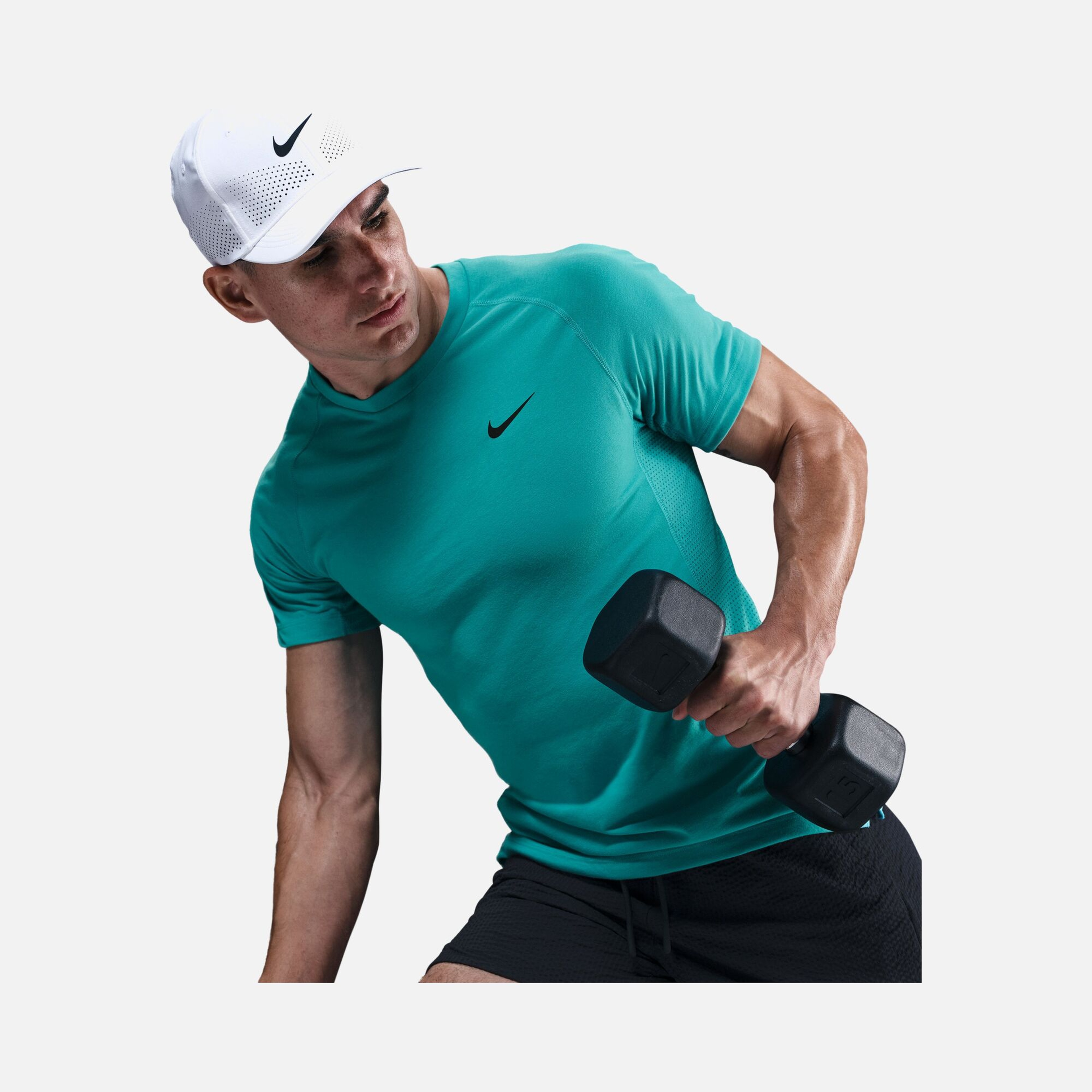 Nike Flex Rep Dri-Fit Fitness Training Short-Sleeve Erkek Tişört