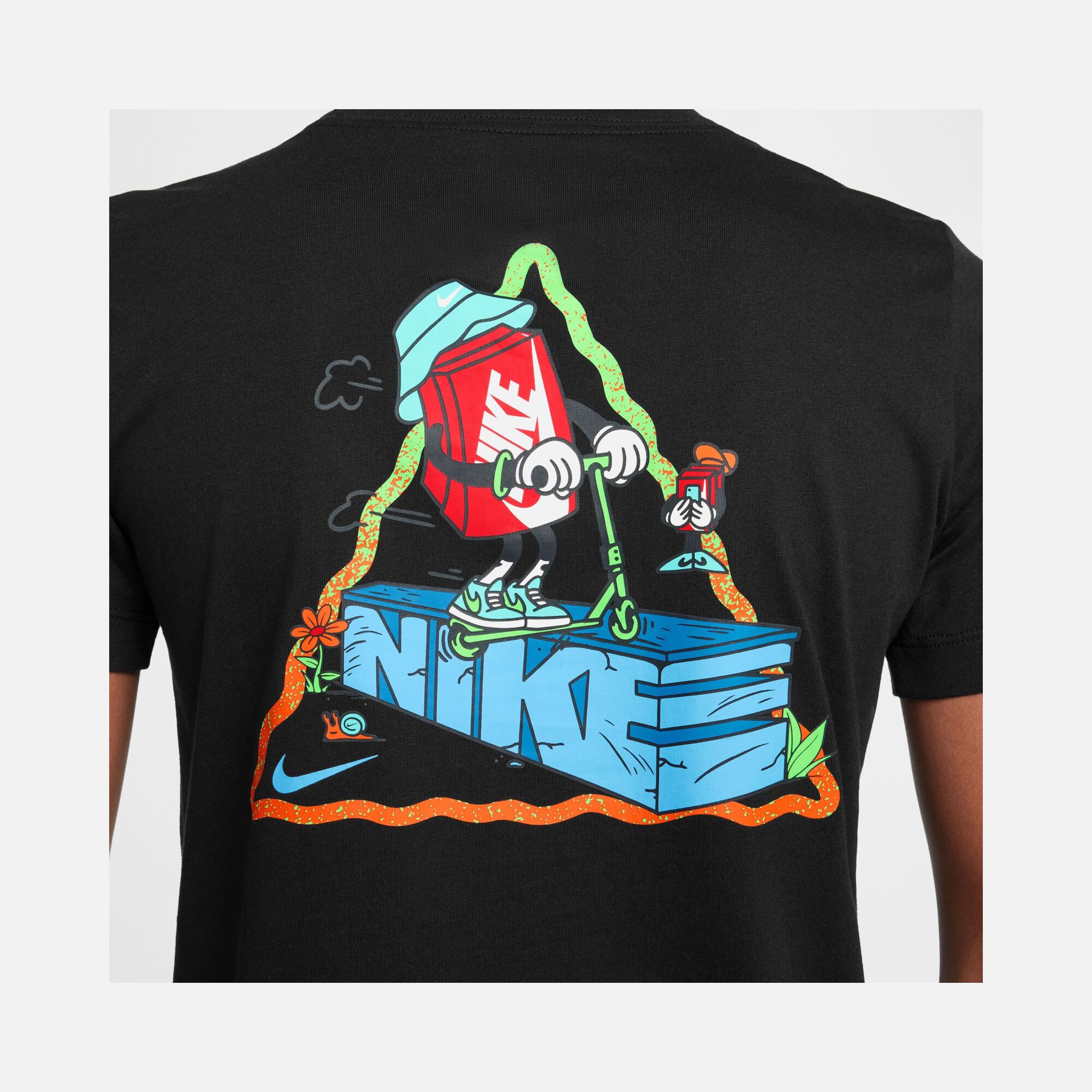 Nike Nsw Tee Boxy Scooter Çocuk Tişört