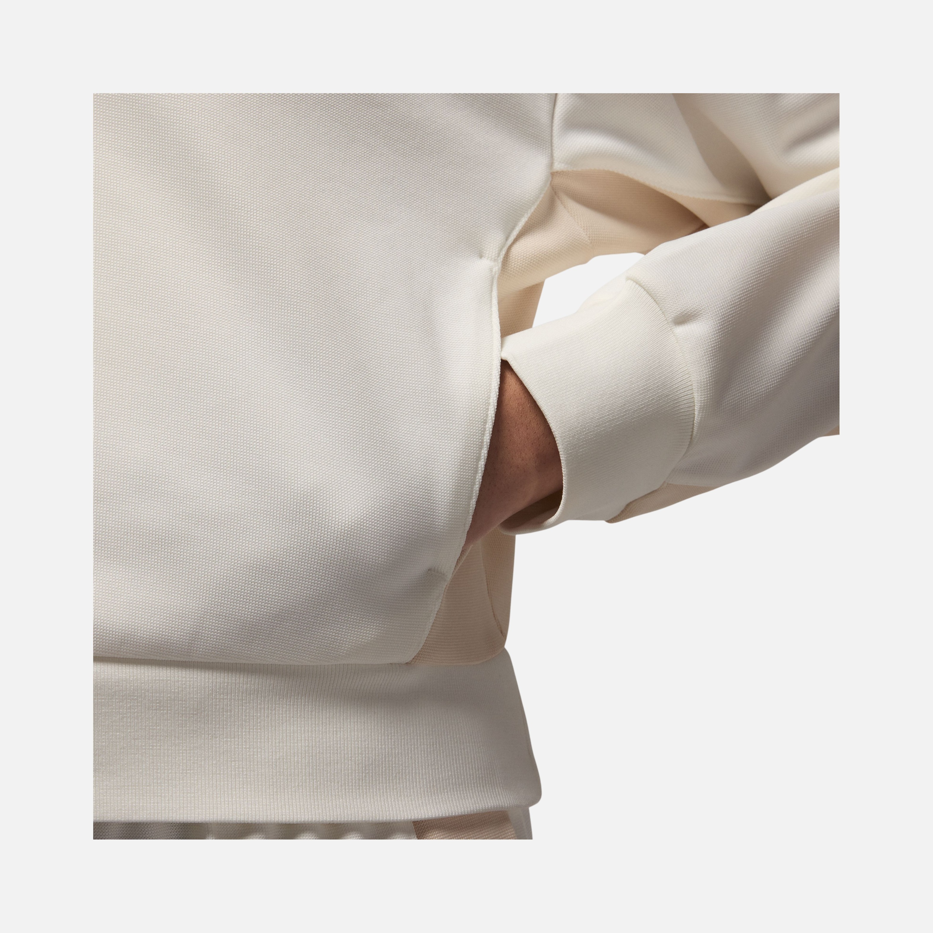 Nike Jordan Knit Colorblock Comfortable Full-Zip Kadın Ceket