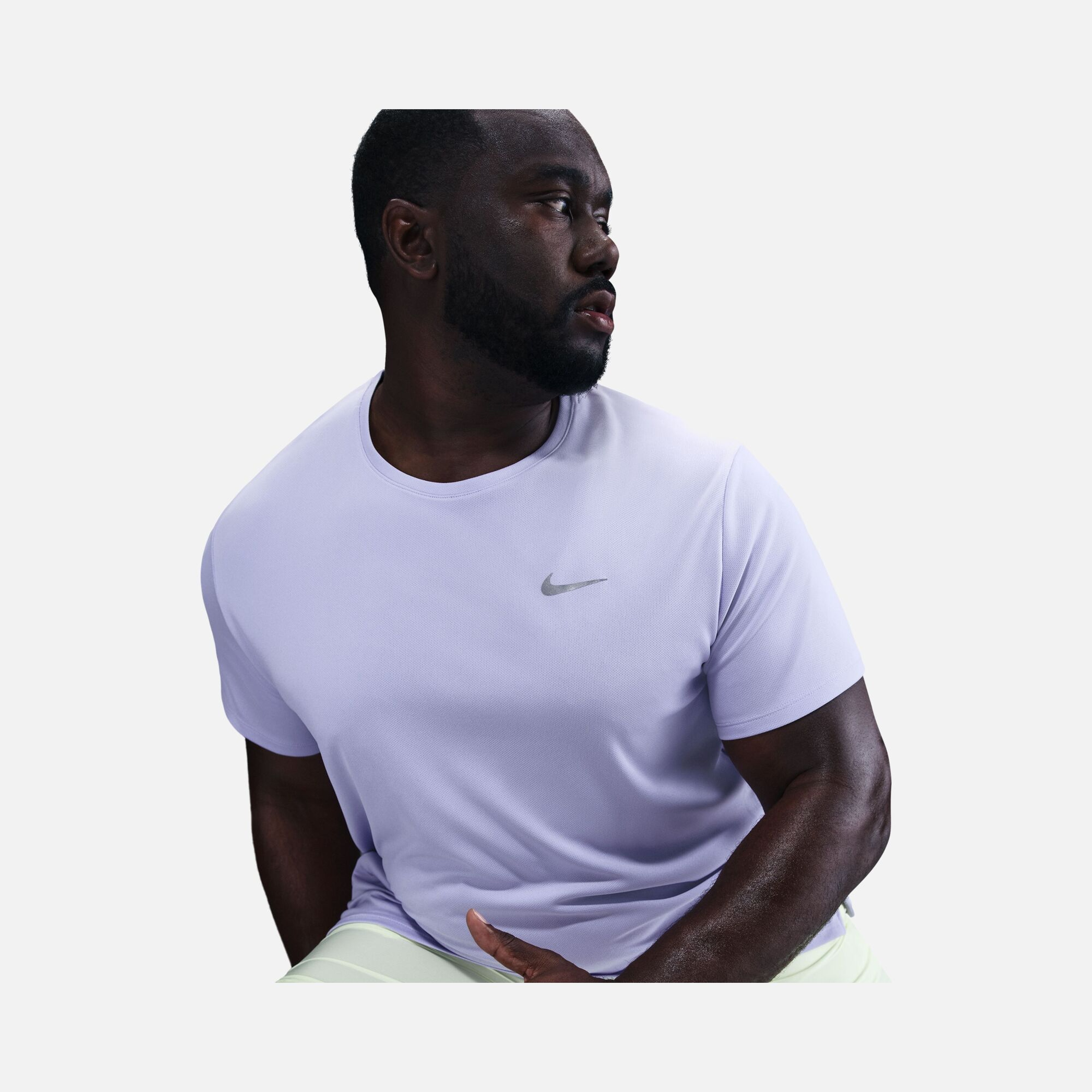 Nike Dri-Fit UV Miler Running Short-Sleeve Erkek Tişört