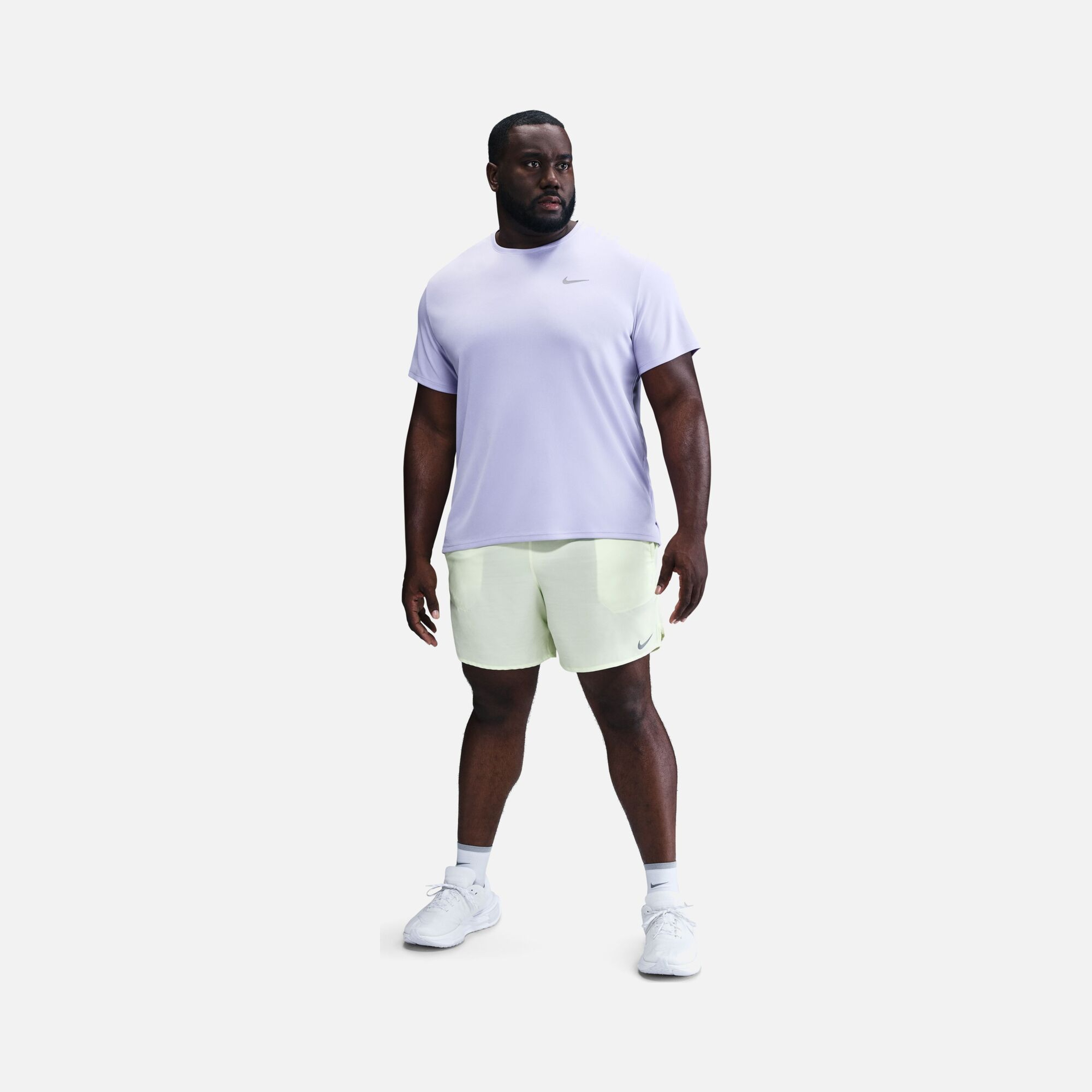 Nike Dri-Fit UV Miler Running Short-Sleeve Erkek Tişört