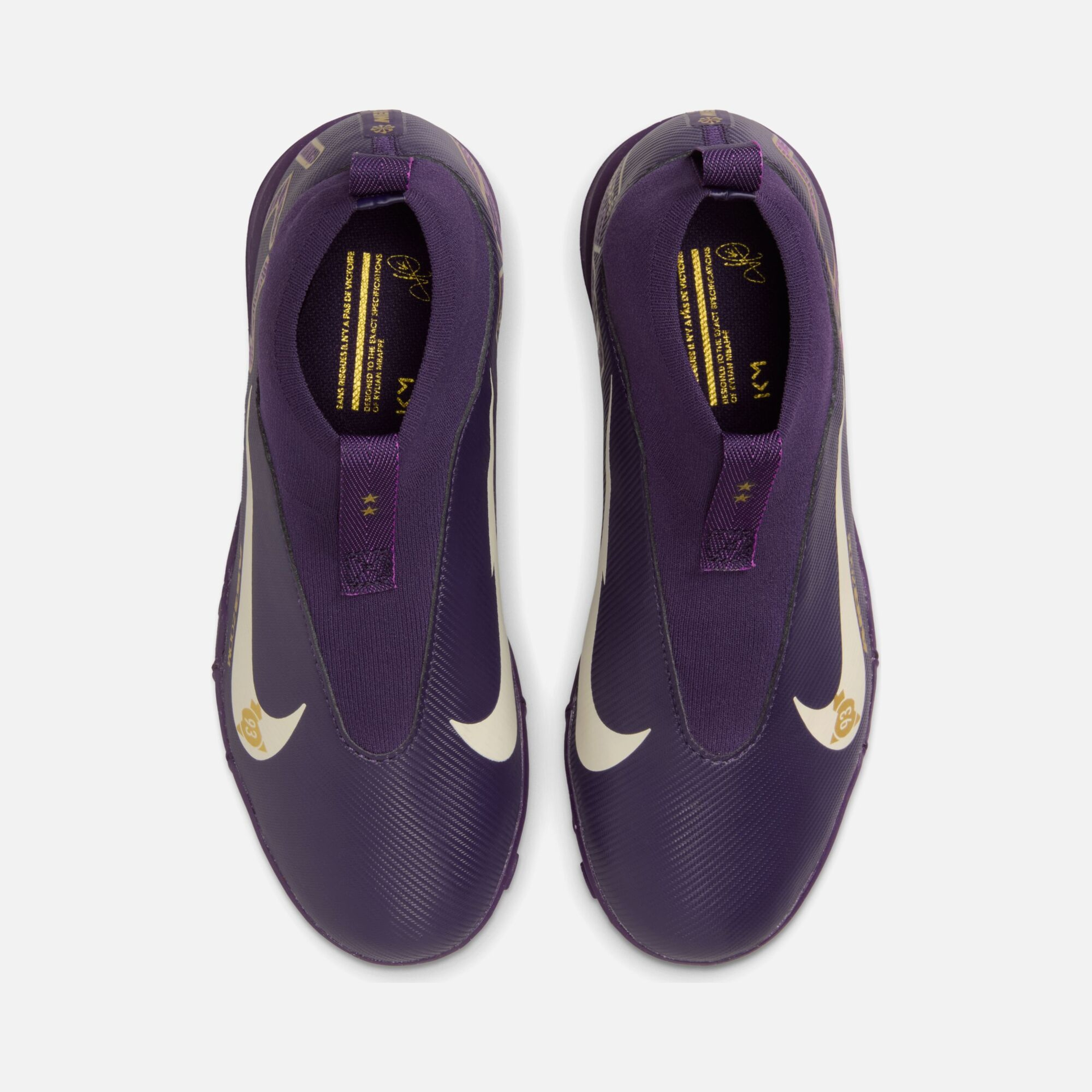 Nike Jr. Mercurial Superfly 10 Academy "Kylian Mbappé" TF Turf High-Top Çocuk Halı Saha Ayakkabı