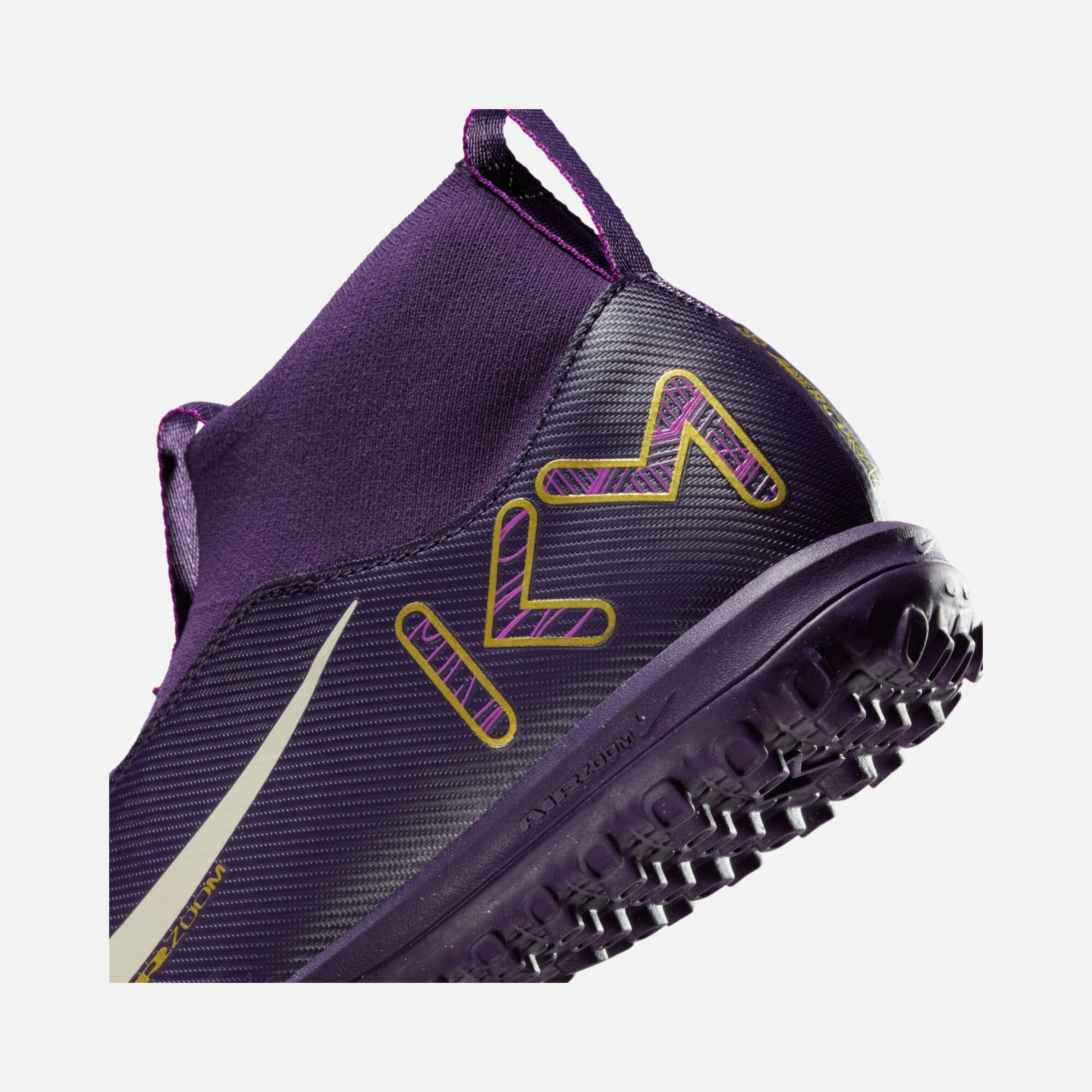 Nike Jr. Mercurial Superfly 10 Academy "Kylian Mbappé" TF Turf High-Top Çocuk Halı Saha Ayakkabı