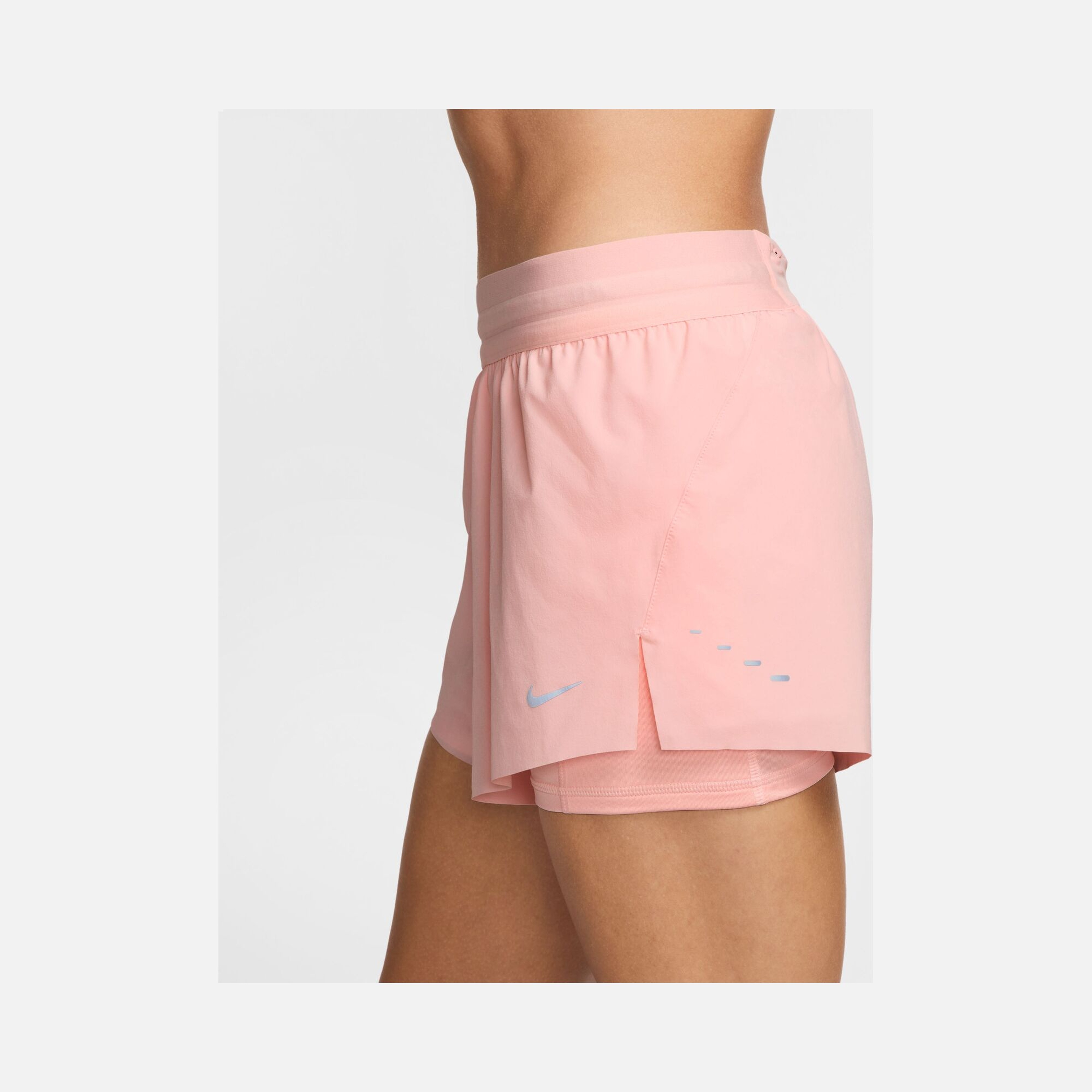 Nike Swift Dri-Fit High Waist 2-in-1 Running Kadın Şort
