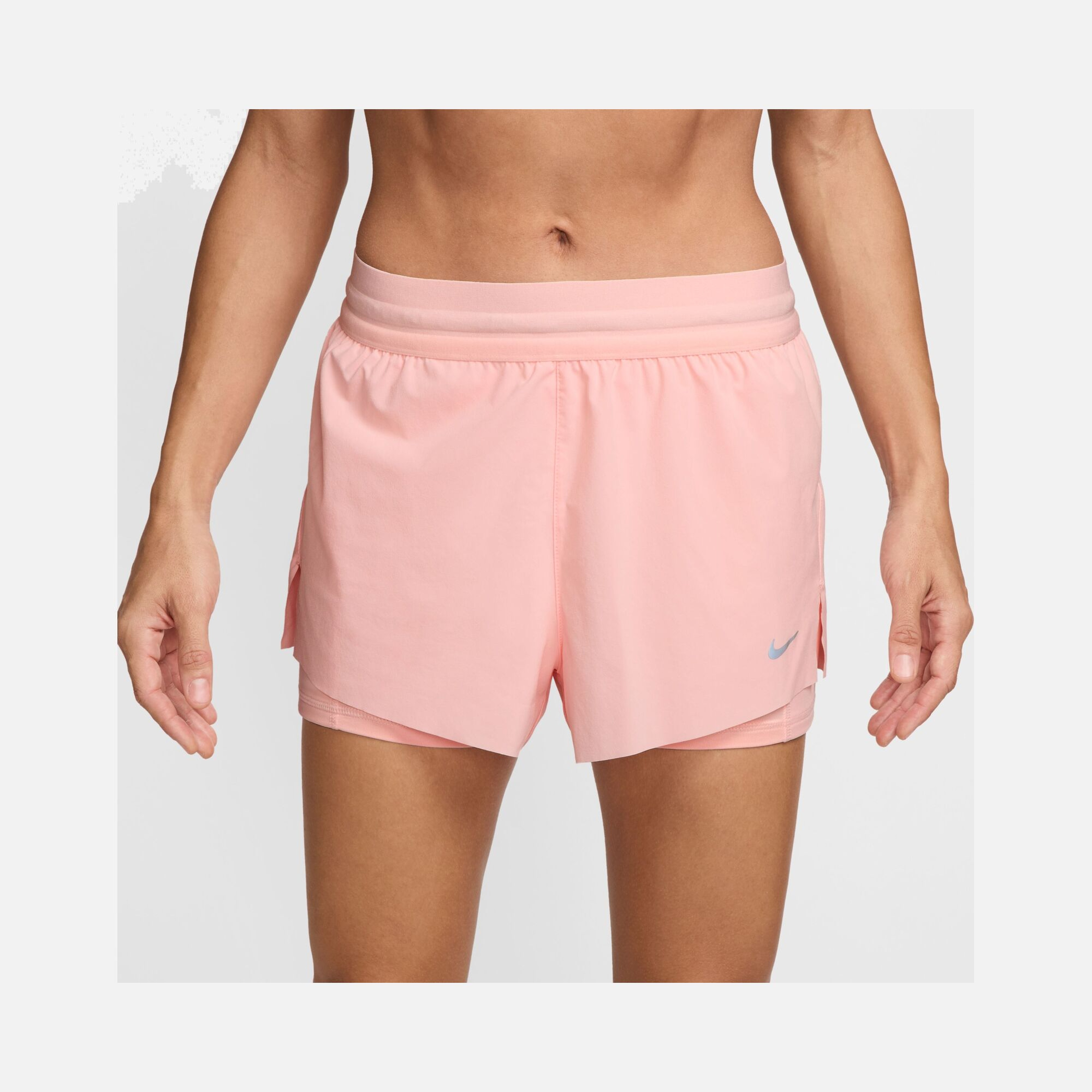 Nike Swift Dri-Fit High Waist 2-in-1 Running Kadın Şort