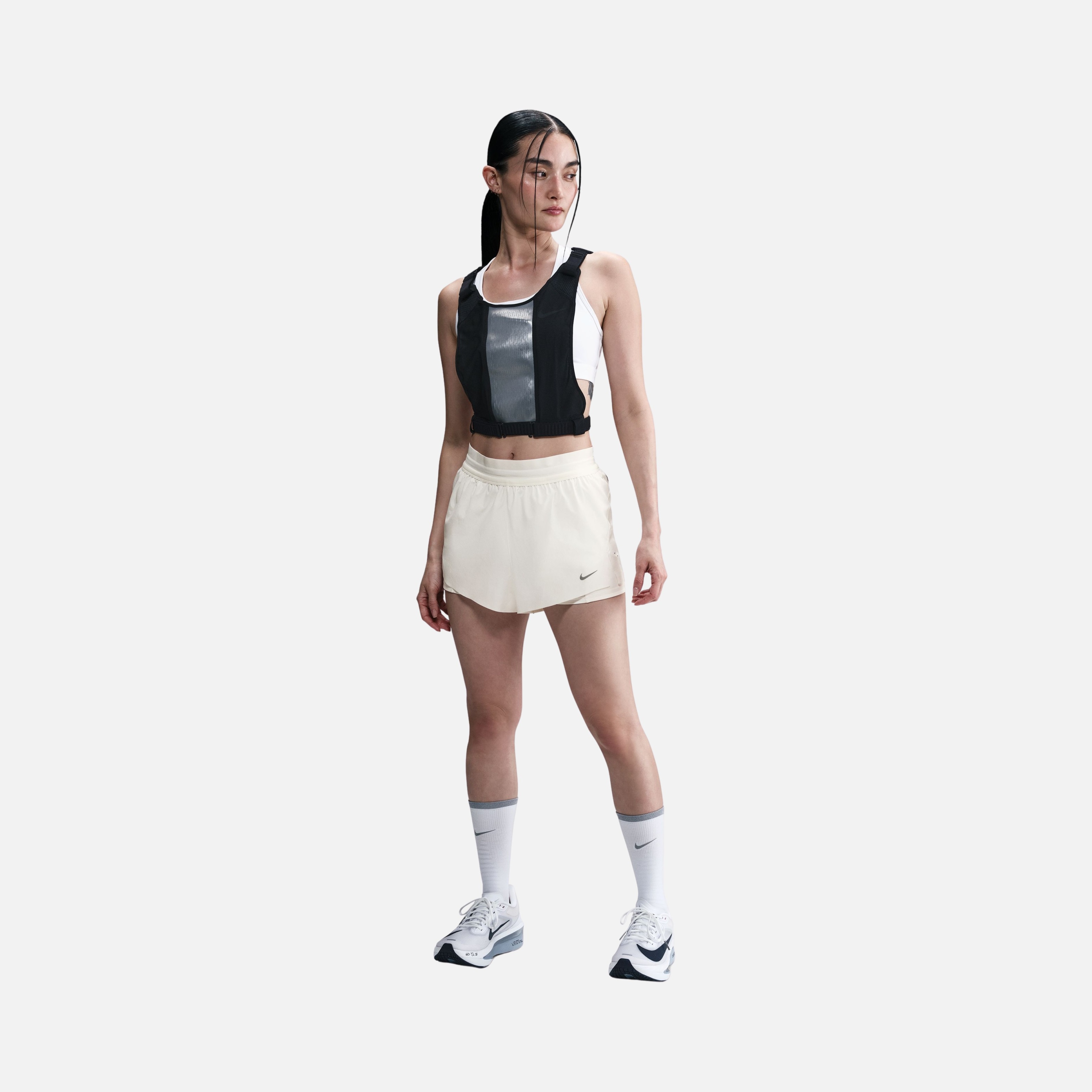 Nike Swift Dri-Fit High Waist 2-in-1 Running Kadın Şort